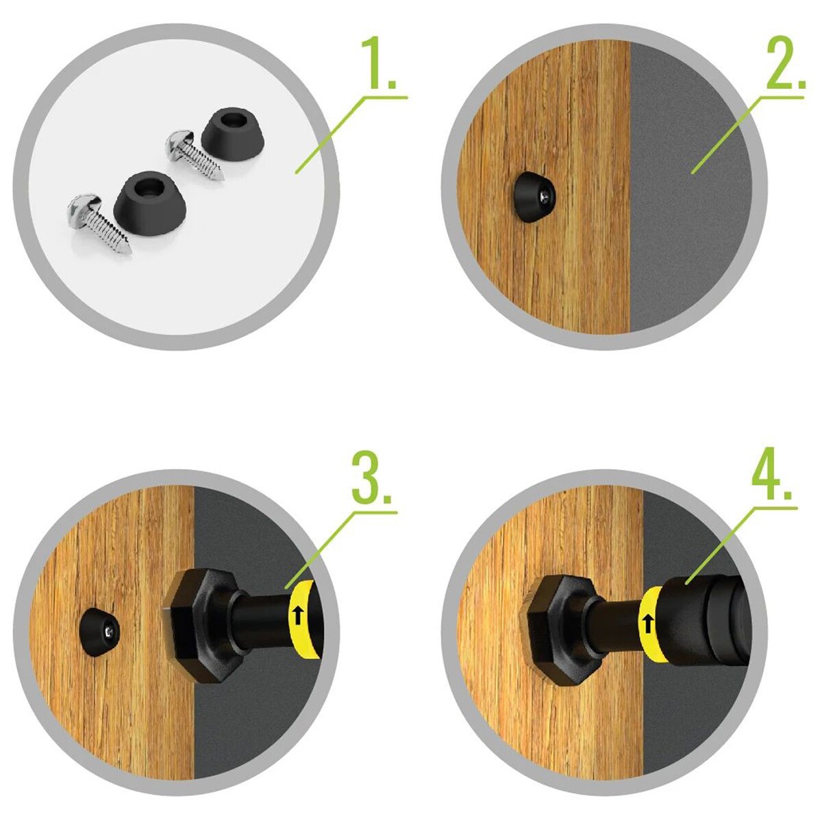 Турнік для підтягування HMS 90-130 см - розсувний