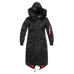Kurtka damska Alpha Industries Long Fishtail - Black