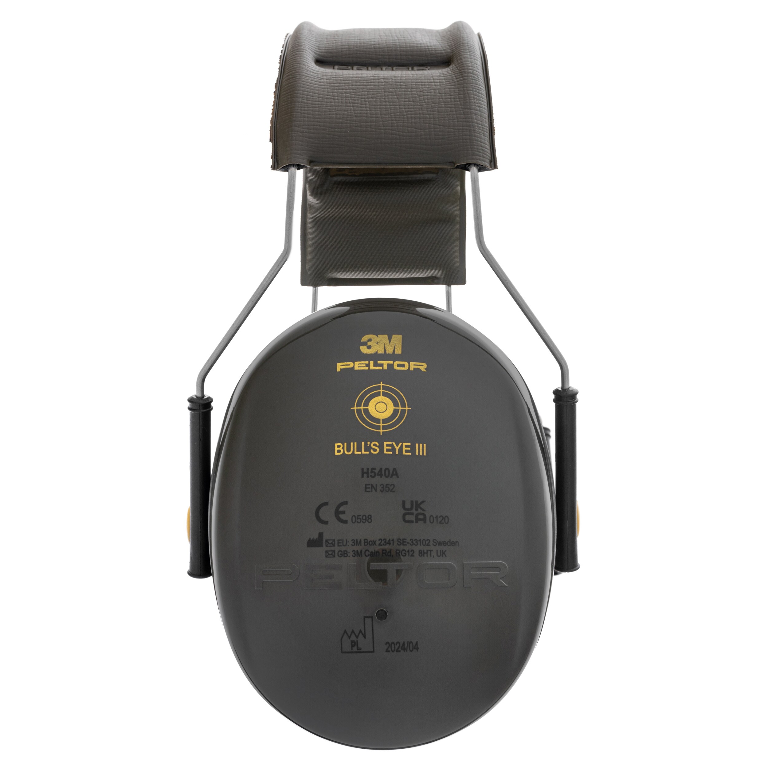 Ochronniki słuchu pasywne 3M Peltor Bull's Eye III - Green