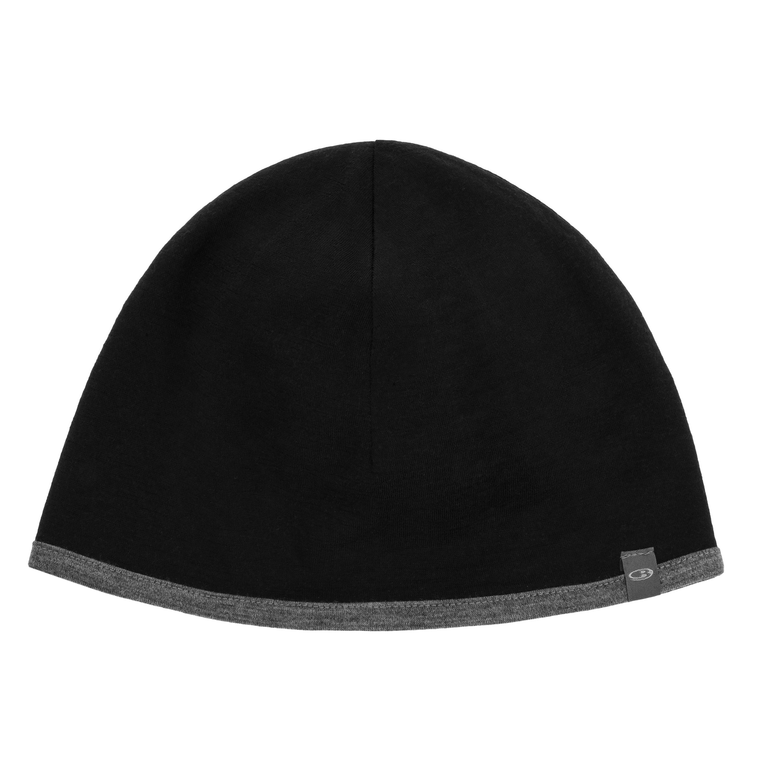Czapka Icebreaker Merino 200 Pocket Hat - Black/Gritstone Heather