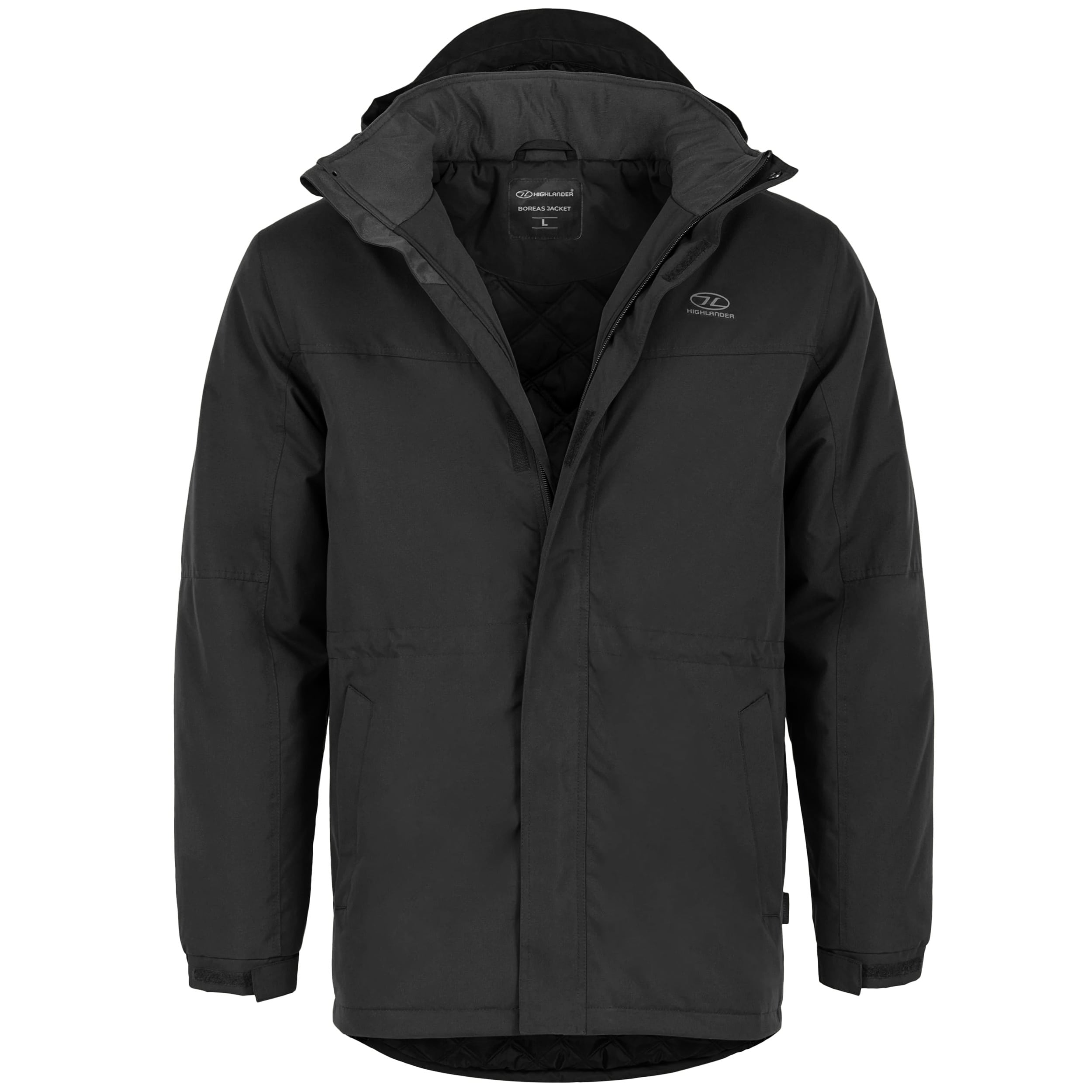 Kurtka Highlander Outdoor Boreas Winter Jacket - Black
