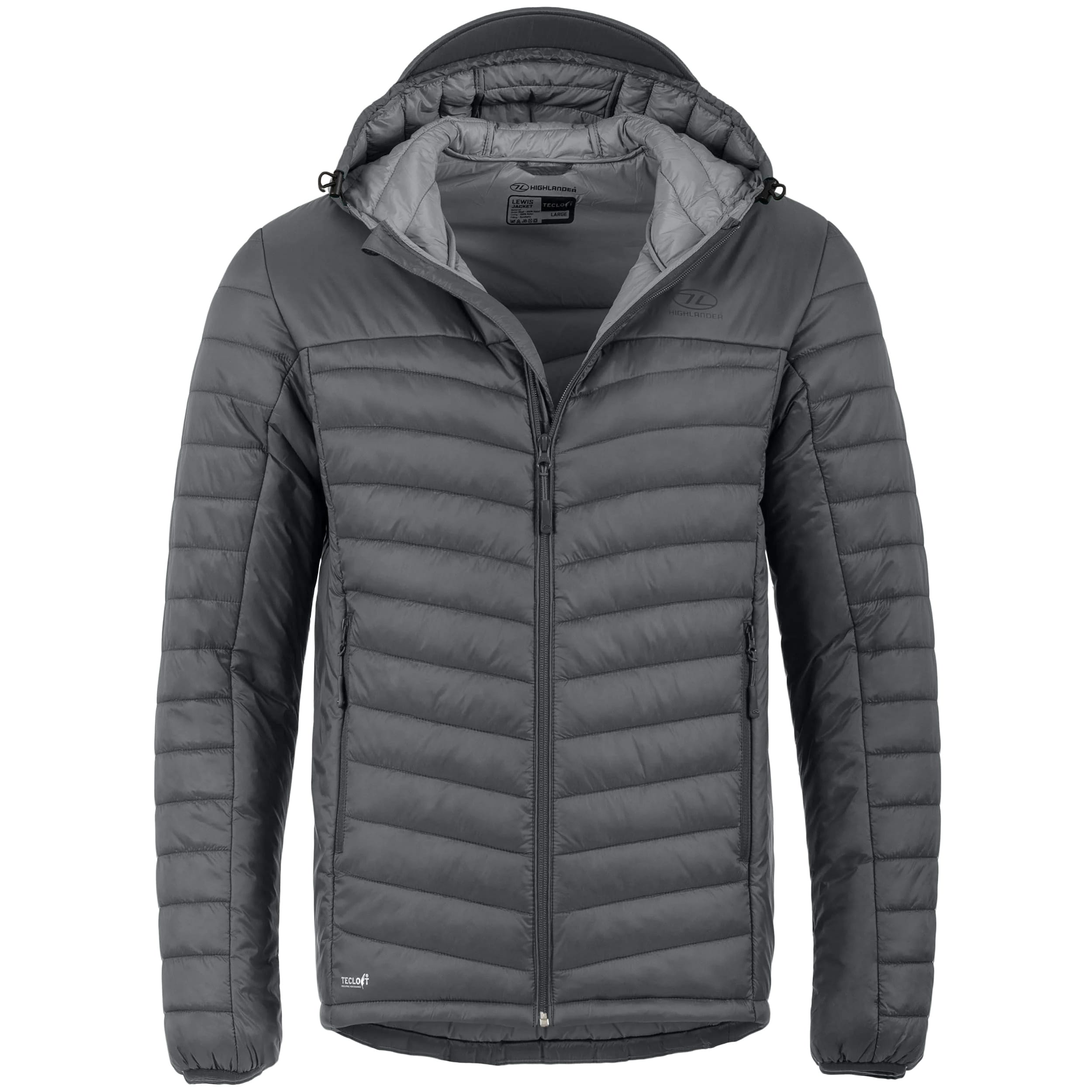 Kurtka Highlander Outdoor Lewis Insulated Jacket - Grey