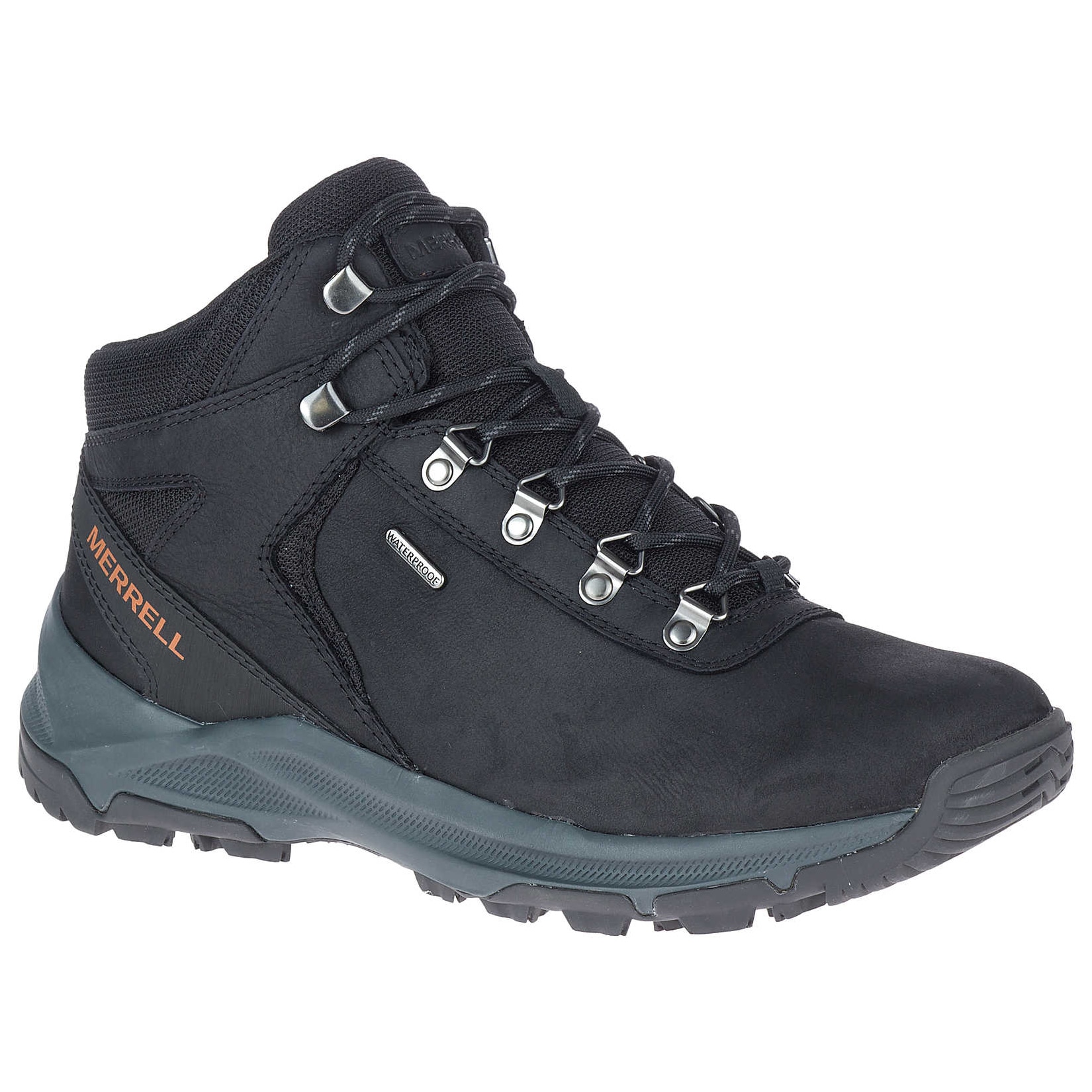 Buty Merrell Erie Mid Leather Waterproof - Black