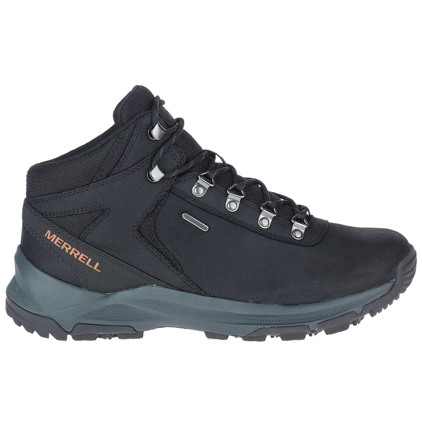 Buty Merrell Erie Mid Leather Waterproof - Black