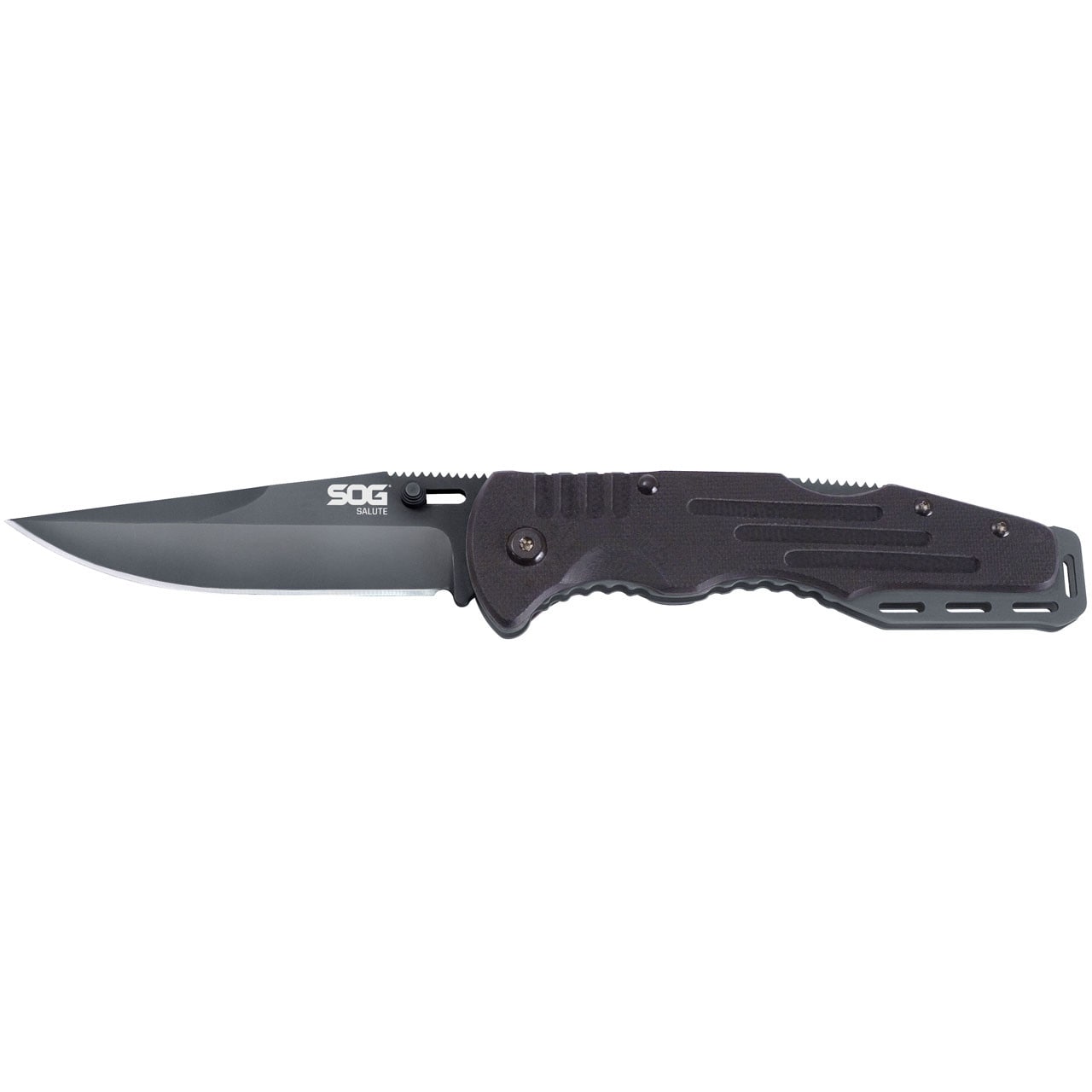 SOG Salute Folding Knife - Black