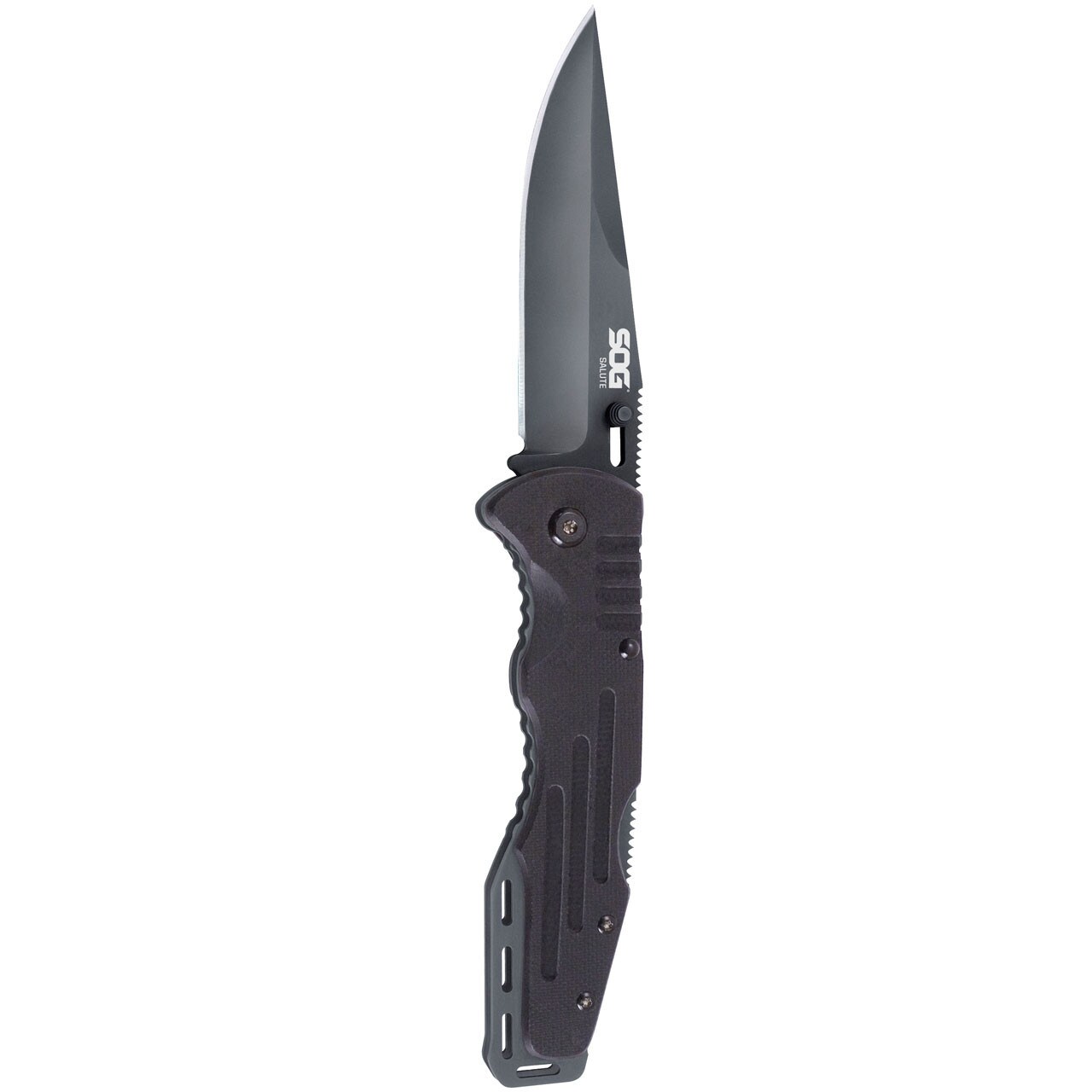 SOG Salute Folding Knife - Black