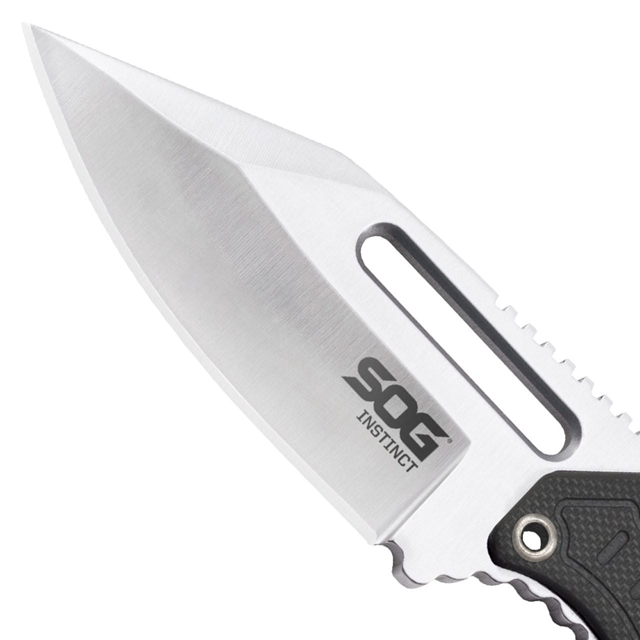 SOG Instinct Fixed Blade Knife - Black
