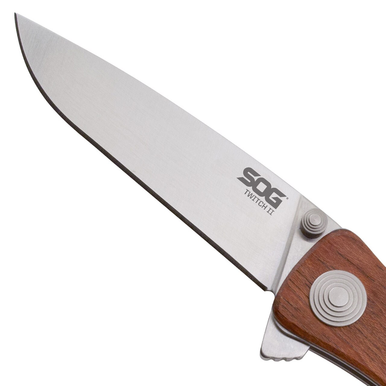 Nóż składany SOG Twitch II Rosewood Satin