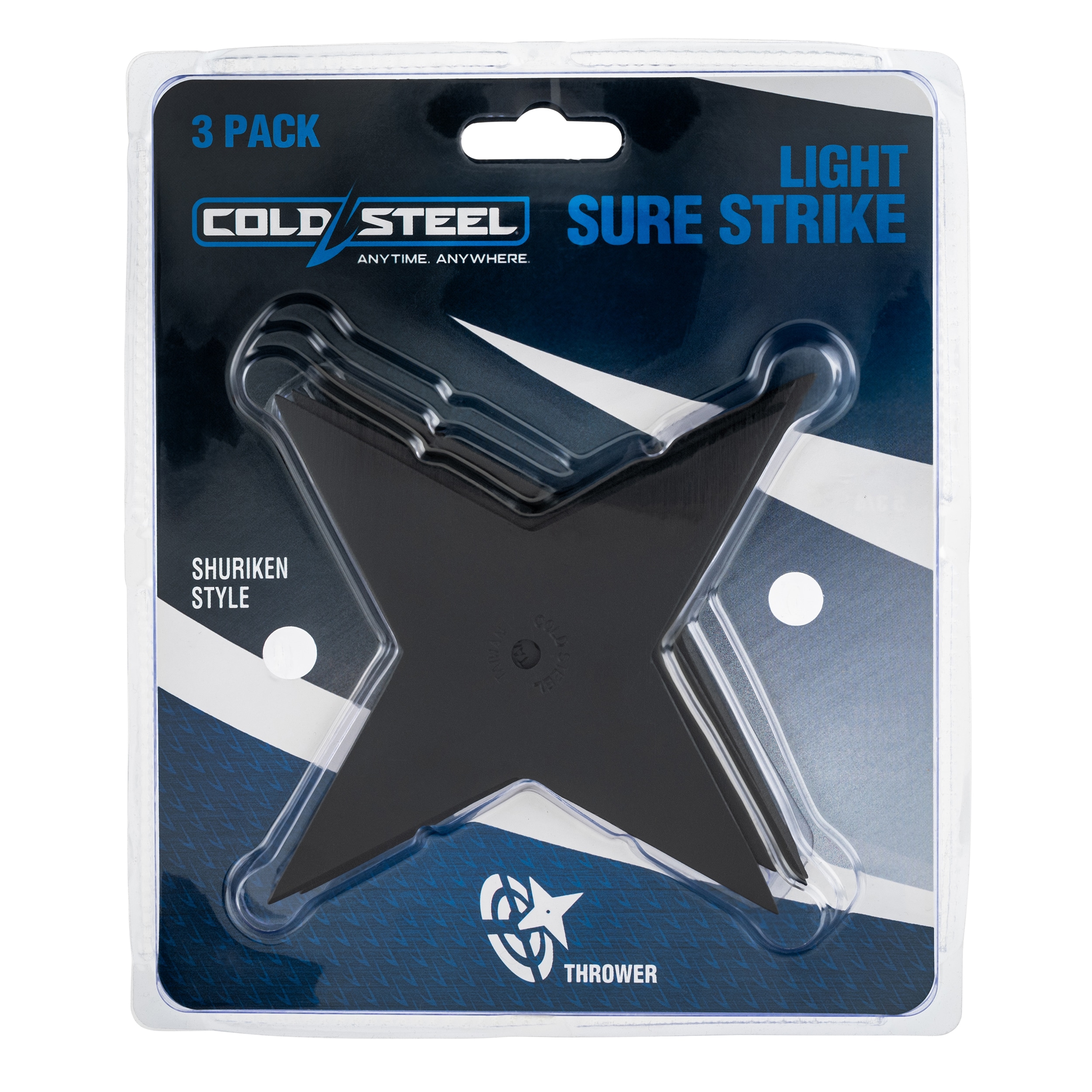 Сюрікени Cold Steel Light Sure Strike 3 Pack - Black