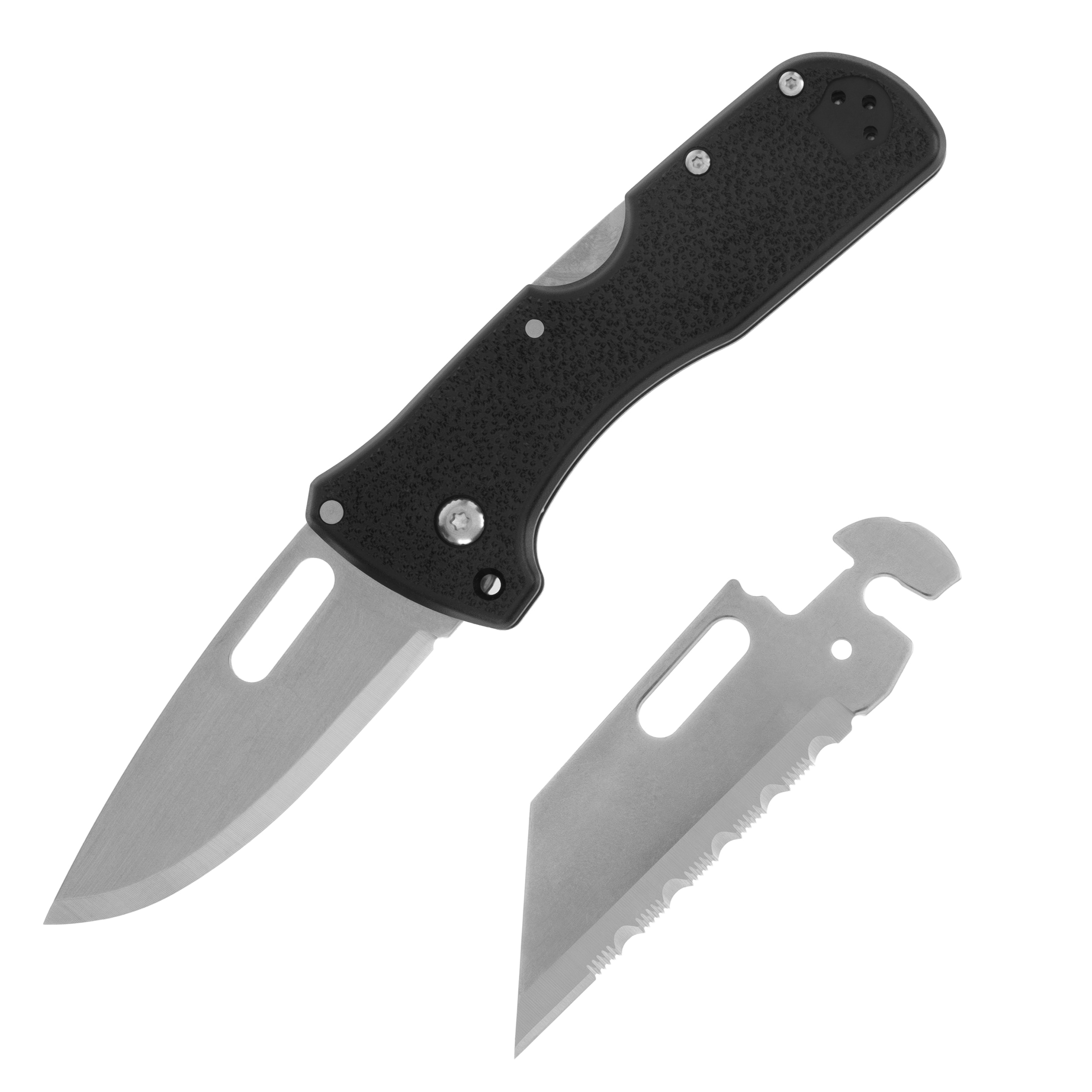 Nóż składany Cold Steel Click N Cut Folder z wymiennymi ostrzami 420J2