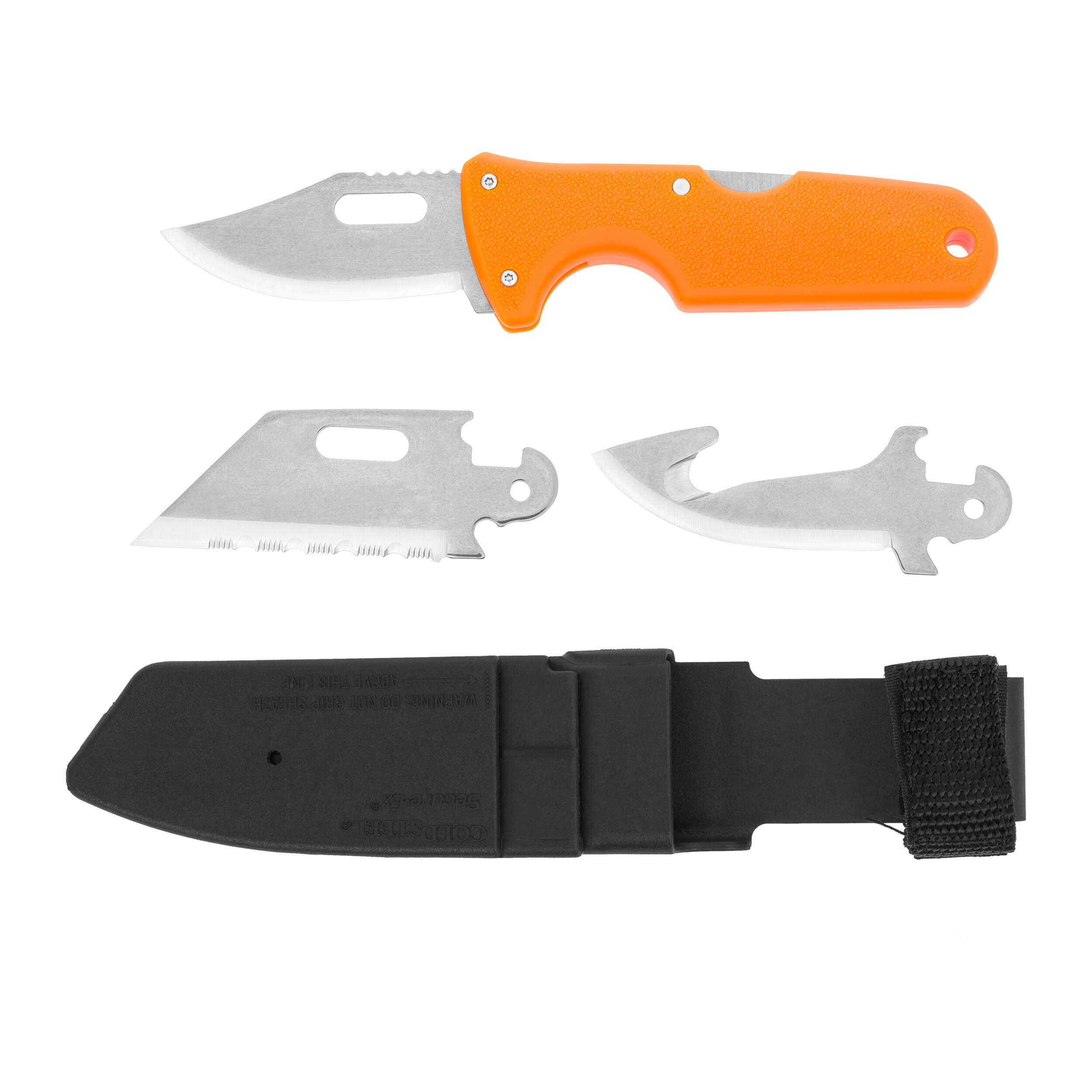Nóż Cold Steel Click N Cut W/Blades Hunters Model 420J2 z wymiennymi ostrzami