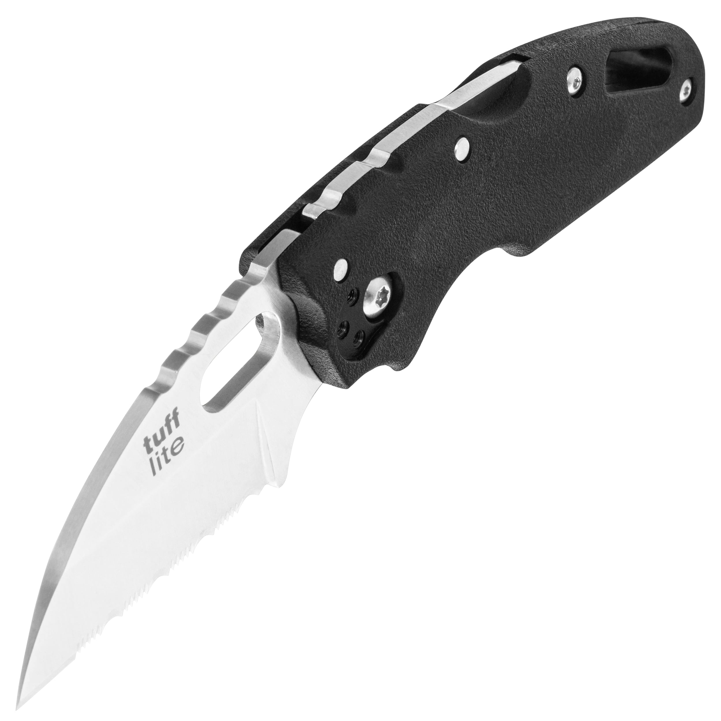 Складаний ніж Cold Steel Tuff Lite AUS8A Serrated - Black