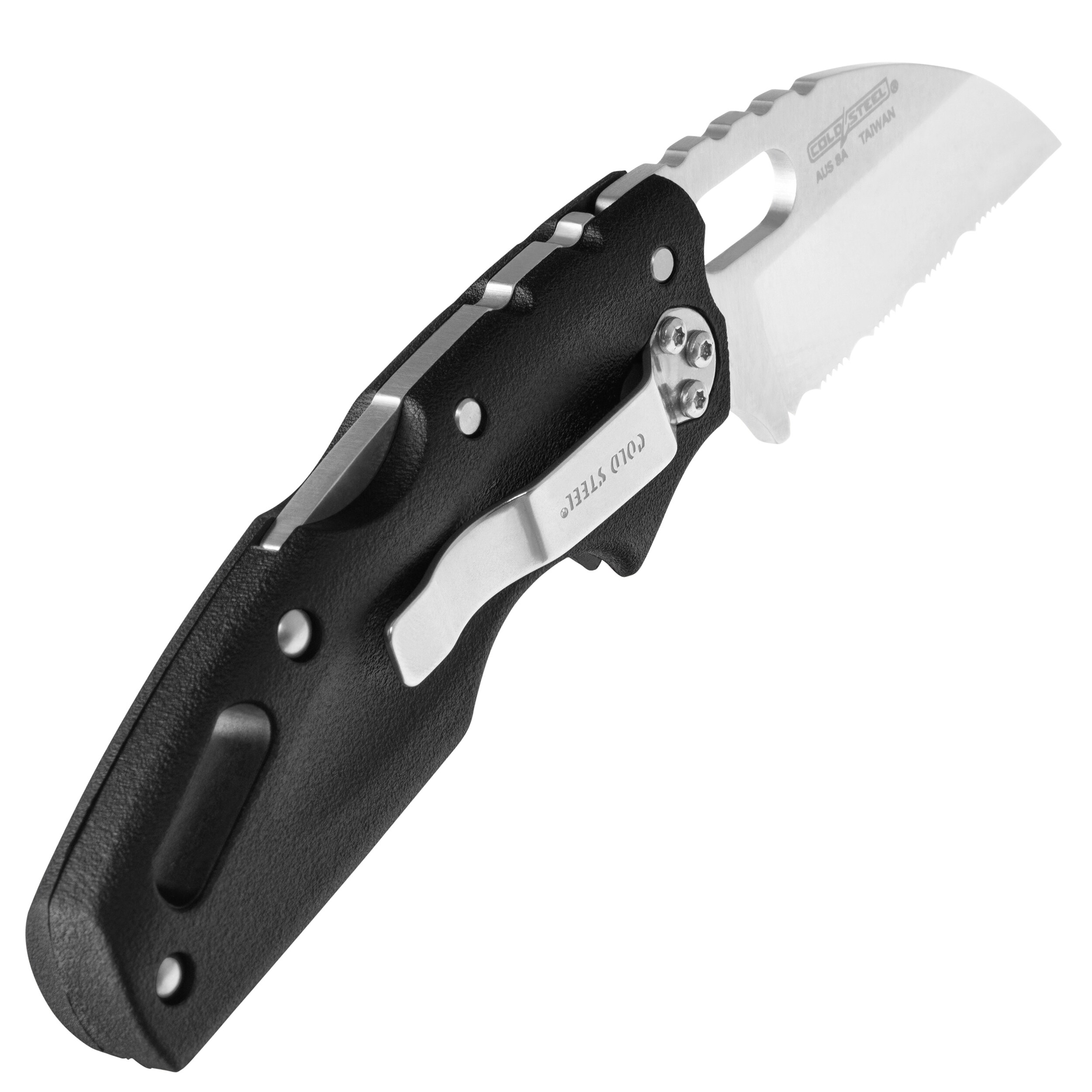 Складаний ніж Cold Steel Tuff Lite AUS8A Serrated - Black