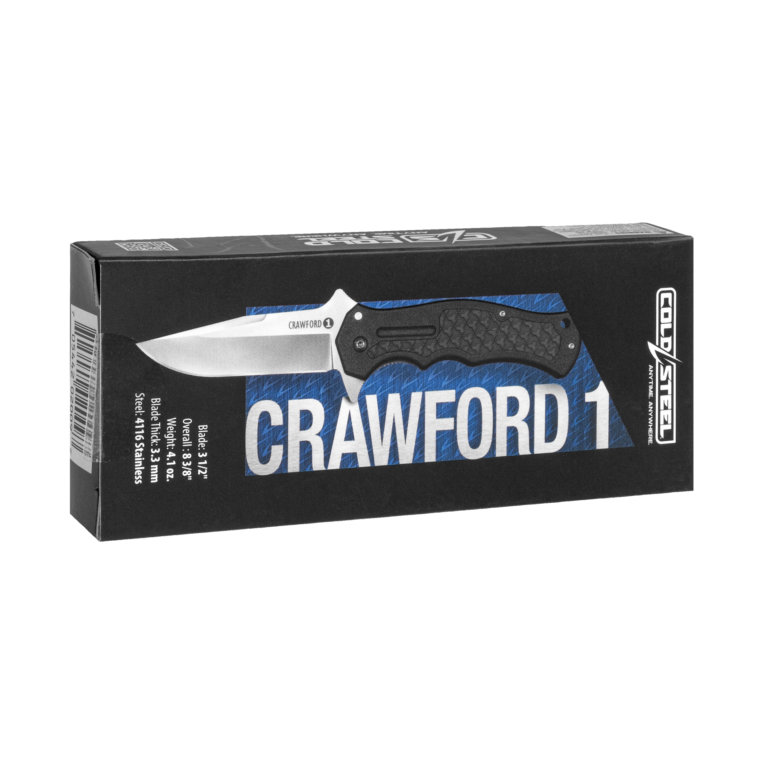 Nóż składany Cold Steel Crawford 1 4034 - Black