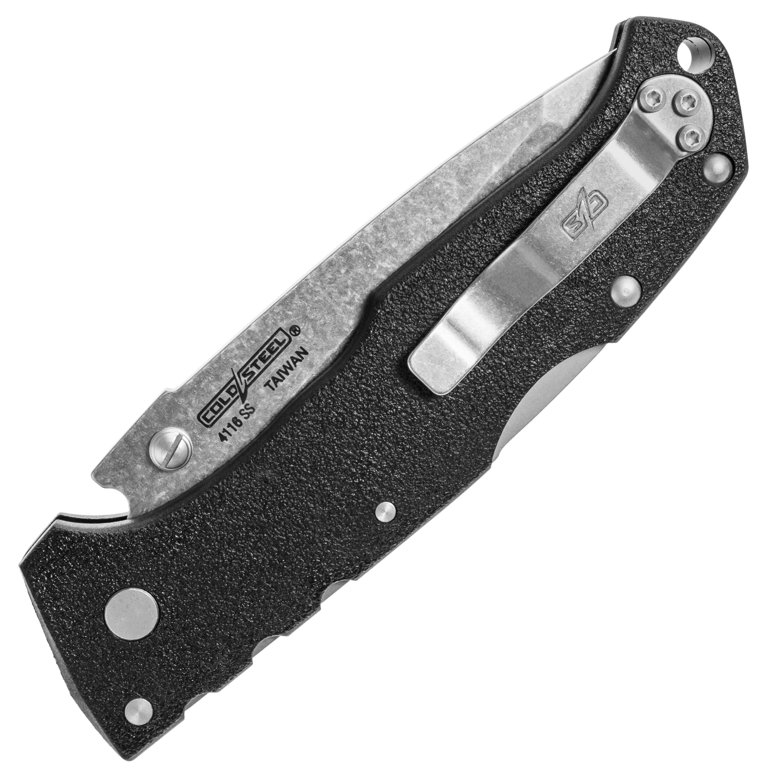 Nóż składany Cold Steel Pro Lite 4116 Stonewash - Black