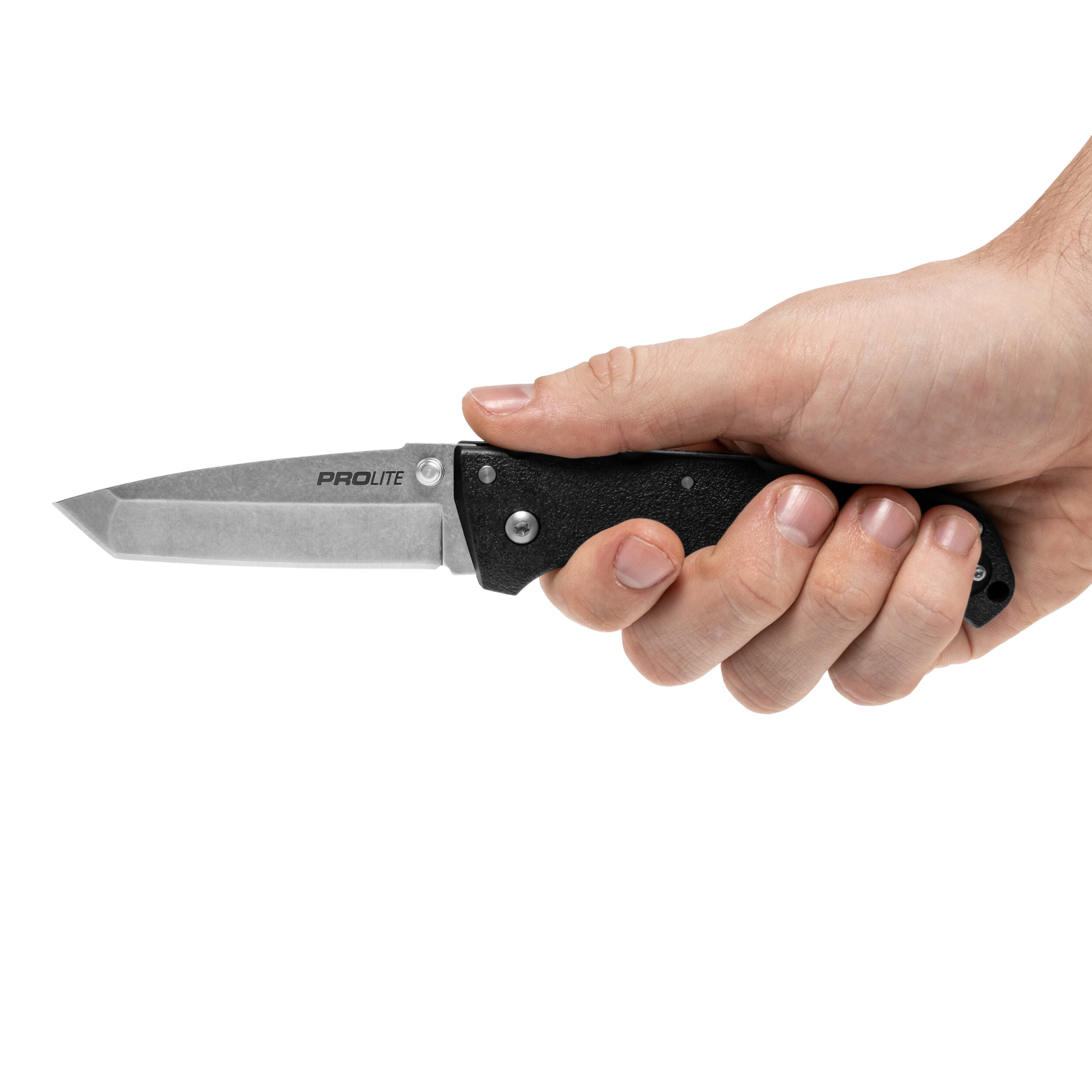 Nóż składany Cold Steel Pro Lite 4116 Stonewash - Black