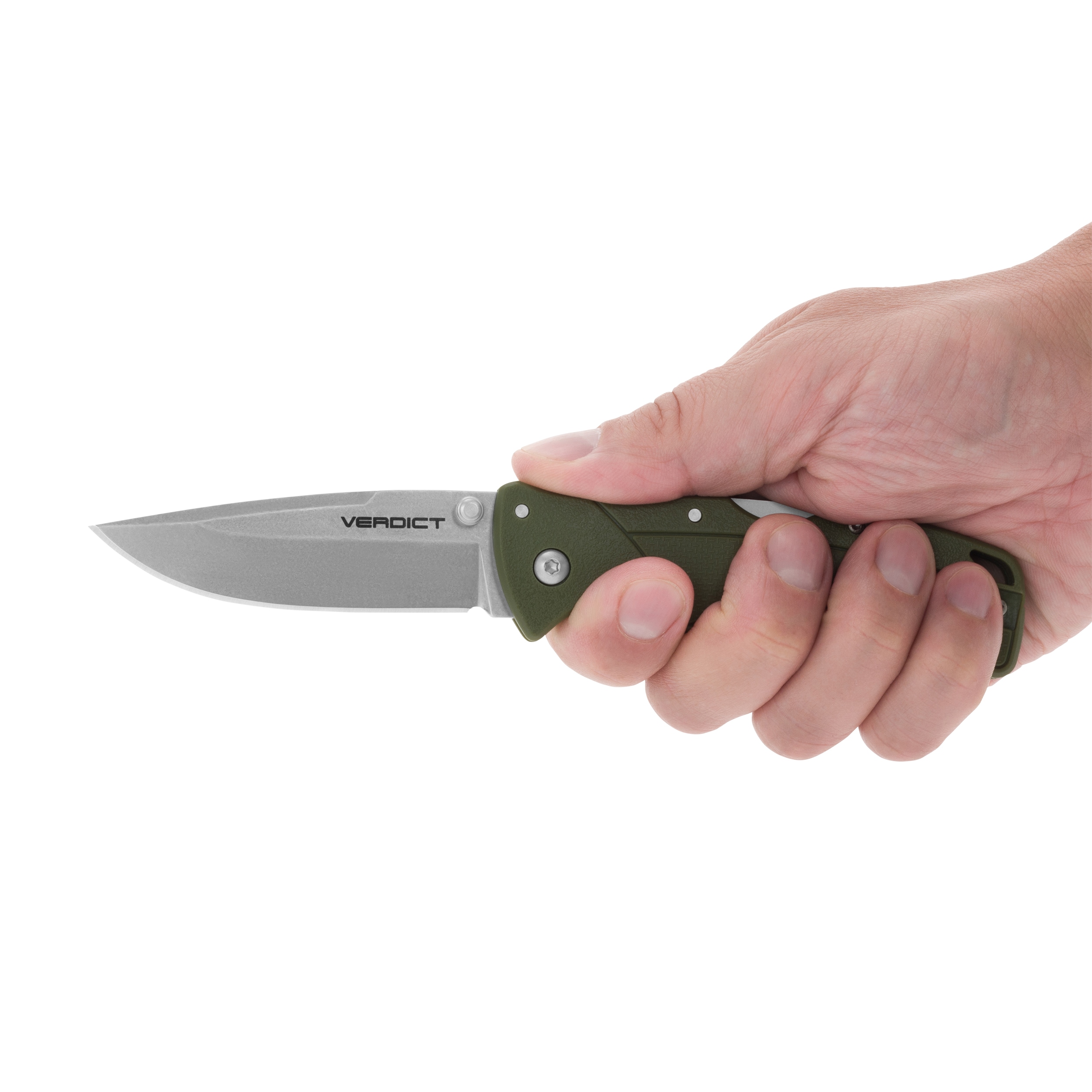 Nóż składany Cold Steel Verdict Spear-Point - OD Green