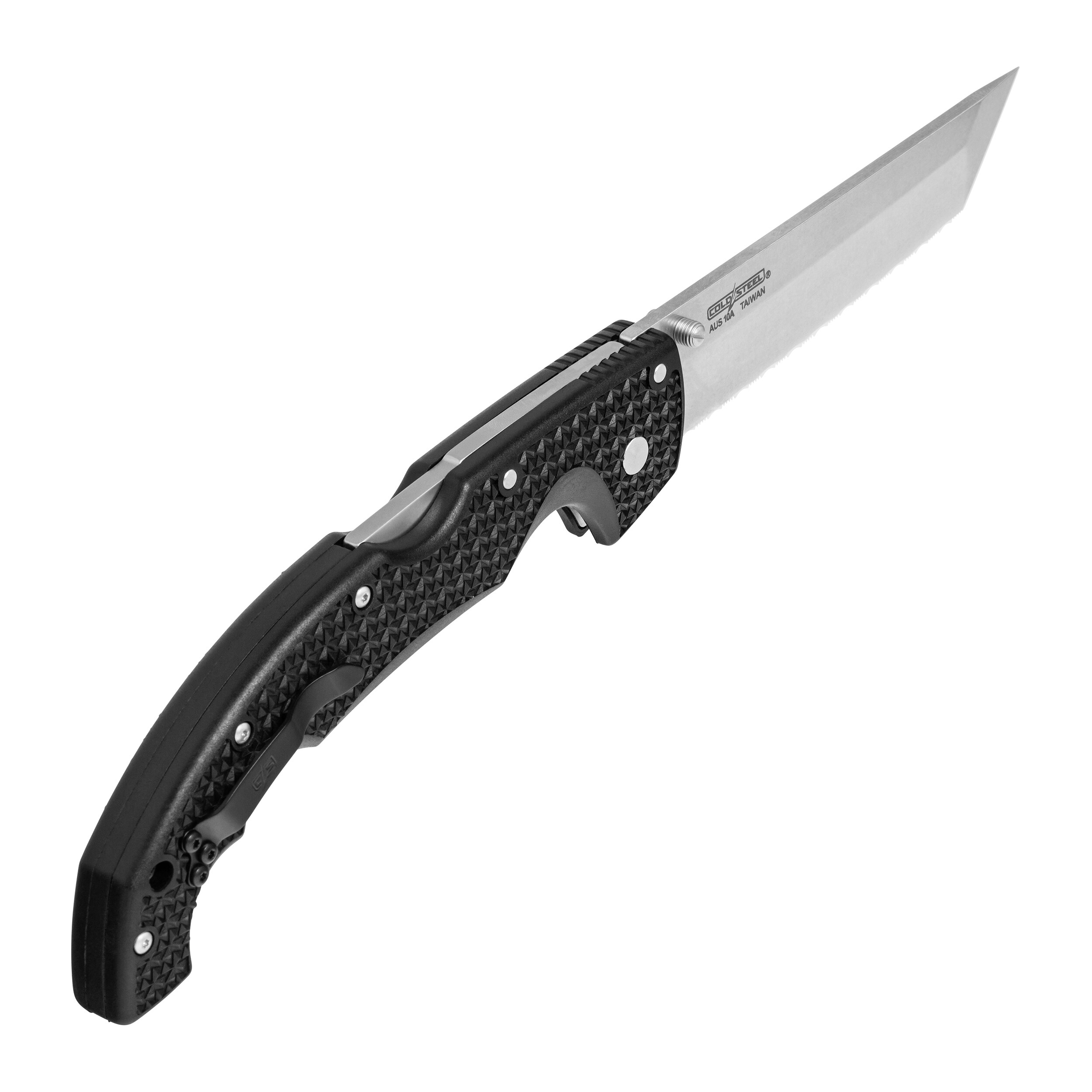 Nóż składany Cold Steel Voyager XL Tanto Serrated AUS-10A