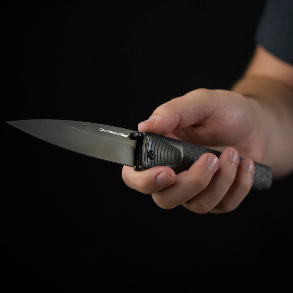 Складаний ніж Cold Steel Caledonian CMP 20CV - Black