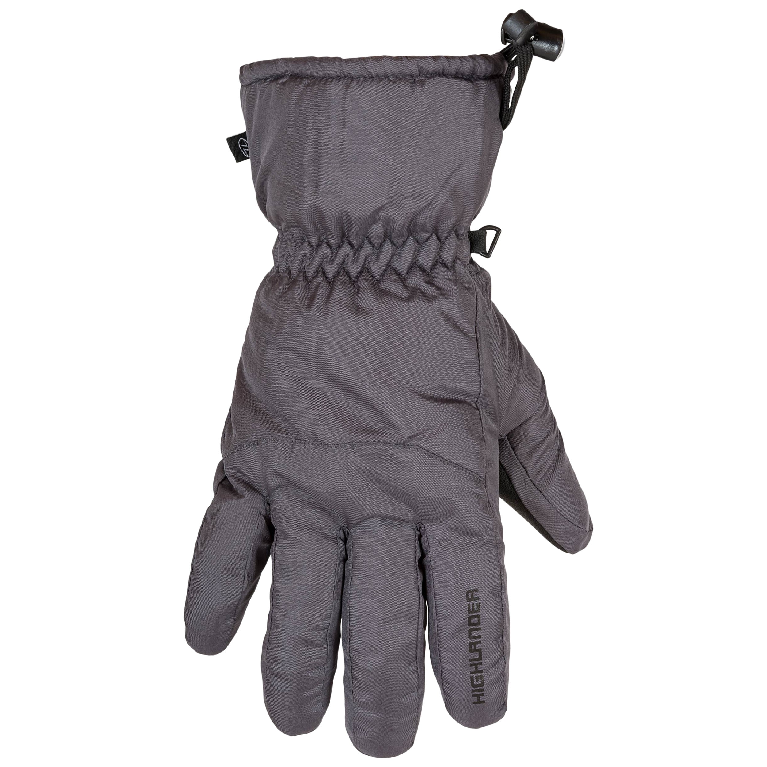 Rękawice Highlander Outdoor Ski Gloves - Charcoal