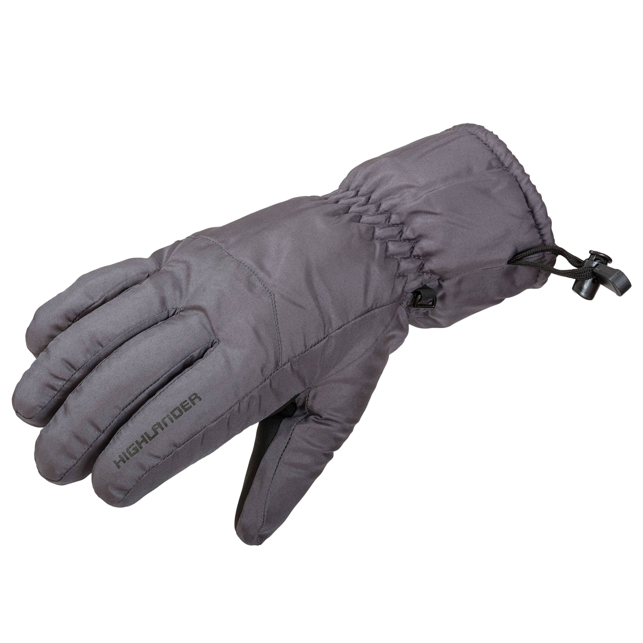 Rękawice Highlander Outdoor Ski Gloves - Charcoal
