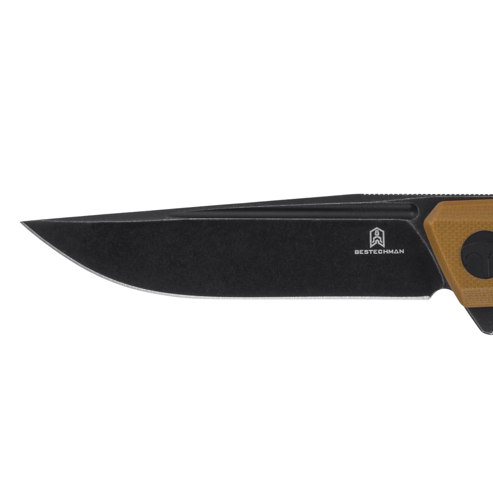 Nóż składany Bestechman Dundee Magnacut Black Blade - Brown