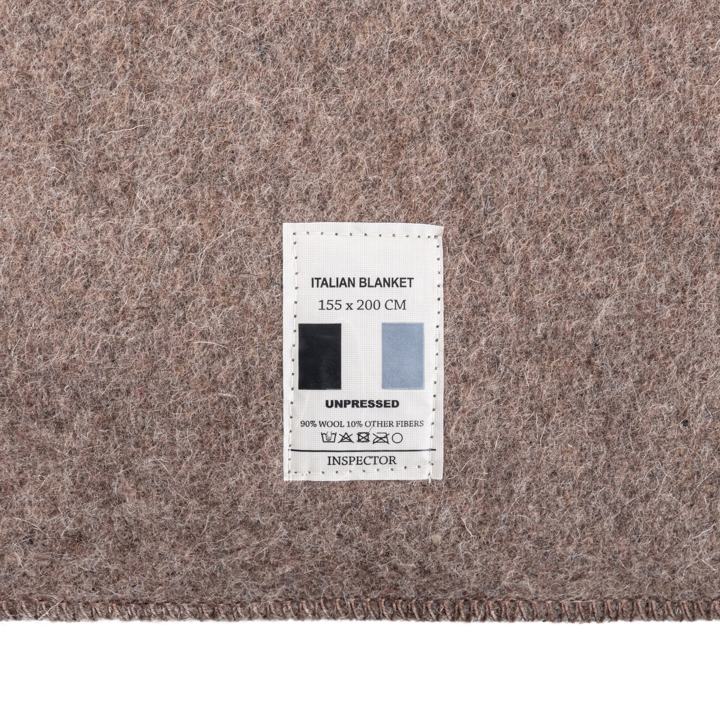 Koc wełniany Mil-Tec Włoski 200 x 155 cm - Brązowy