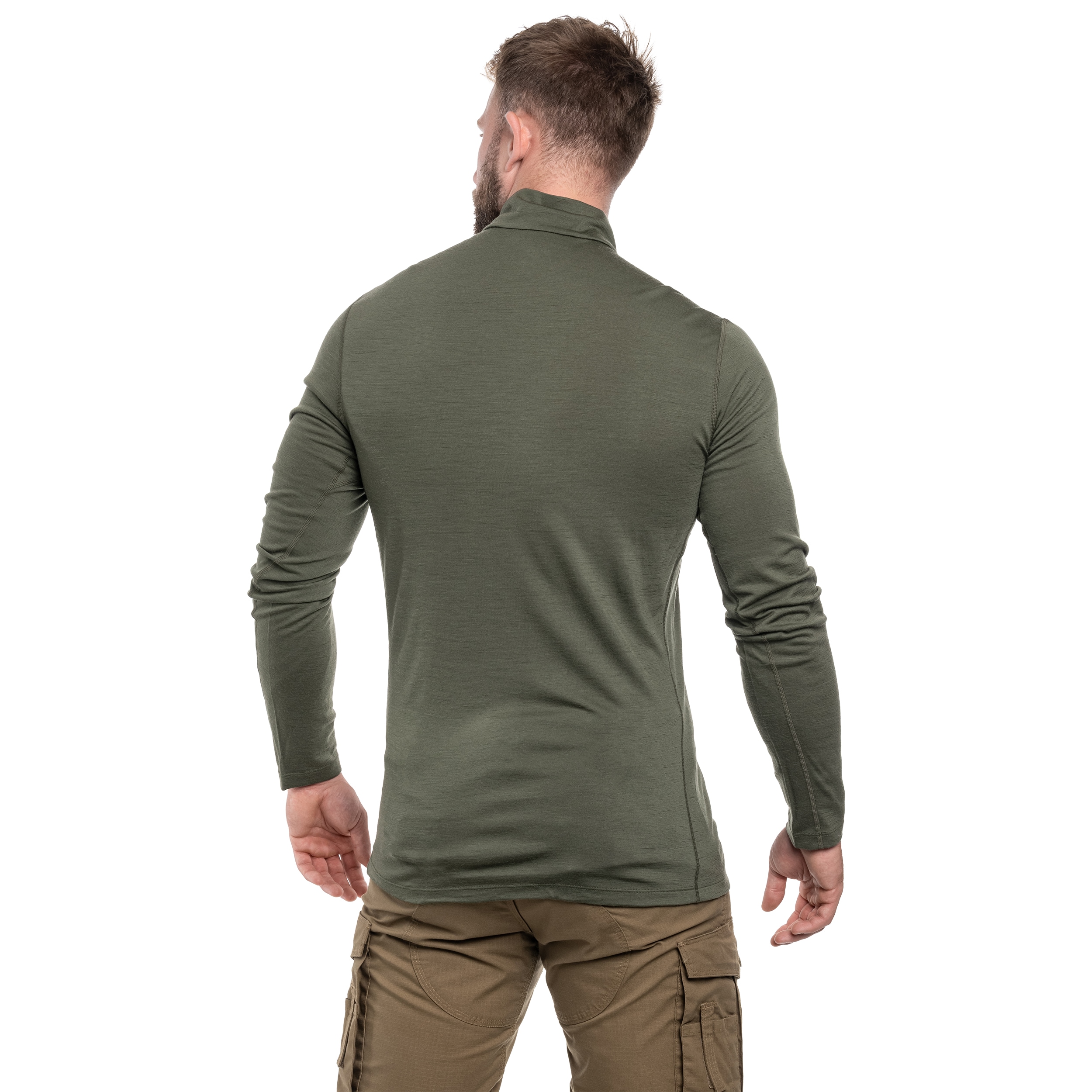 Koszulka termoaktywna Icebreaker Merino Oasis Half Zip - Loden