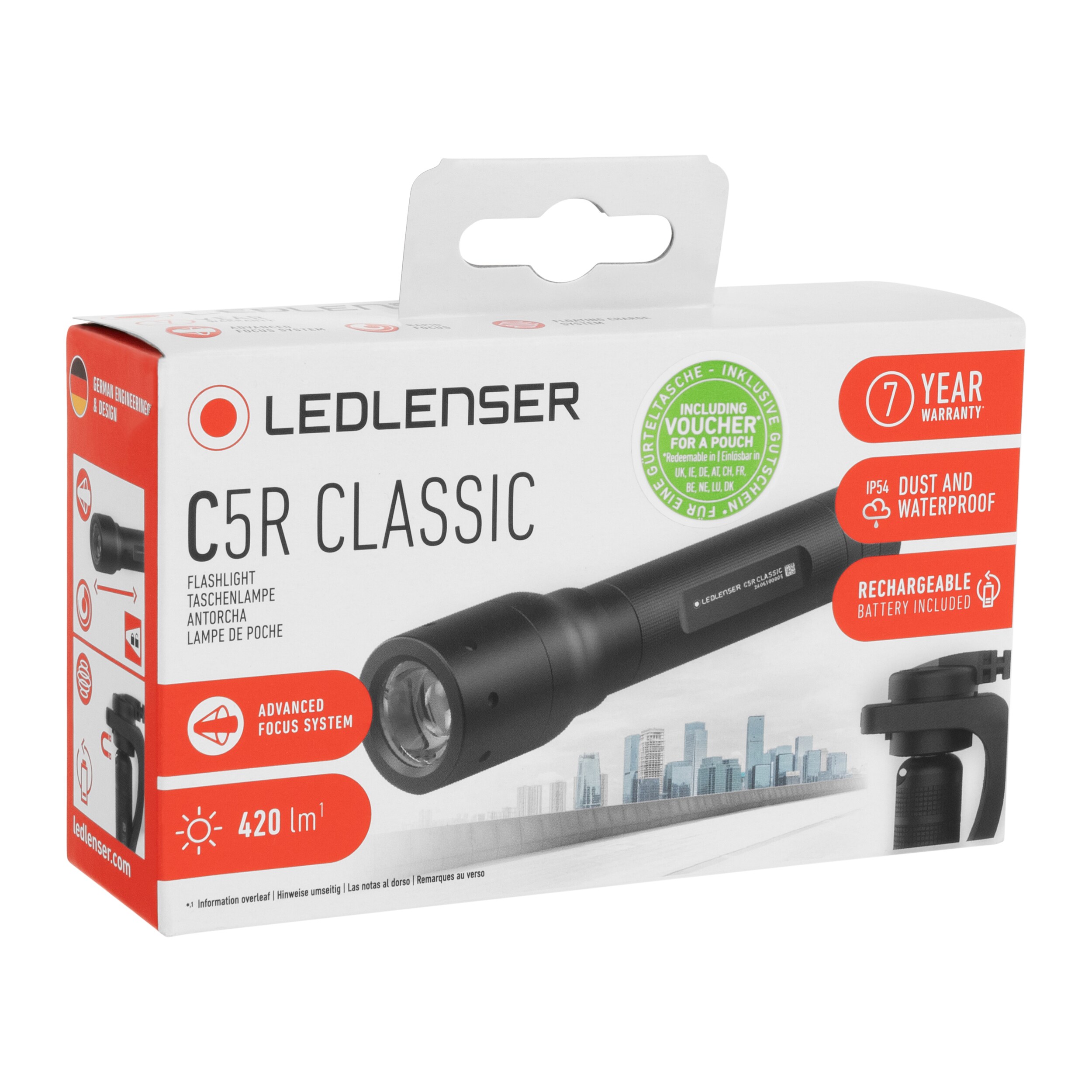 Latarka Ledlenser C5R Classic - 420 lumenów