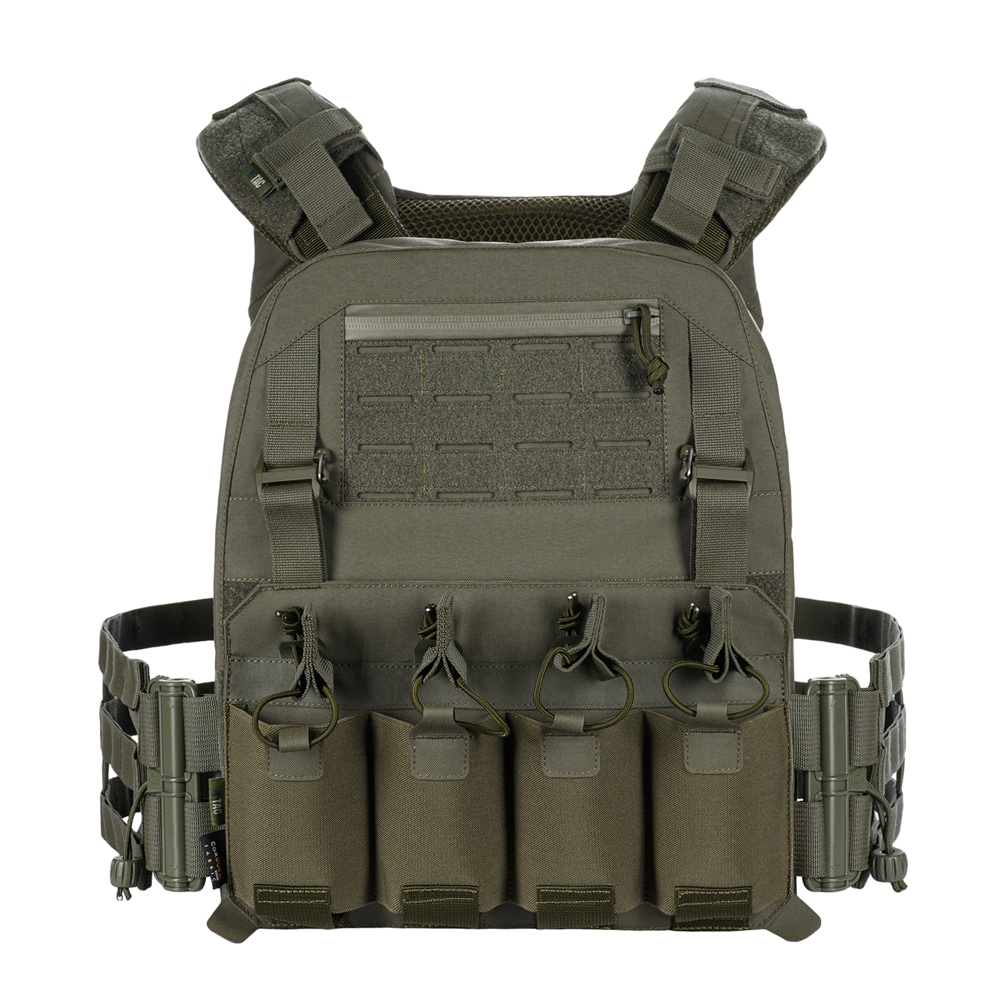 Kamizelka taktyczna typu Plate Carrier M-Tac Cuirass Fast Elite Ranger Green - na płyty L/XL