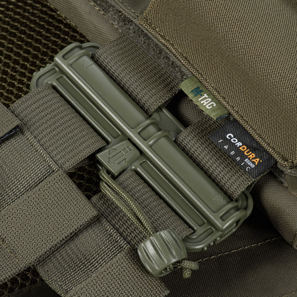 Kamizelka taktyczna typu Plate Carrier M-Tac Cuirass Fast Elite Ranger Green - na płyty L/XL