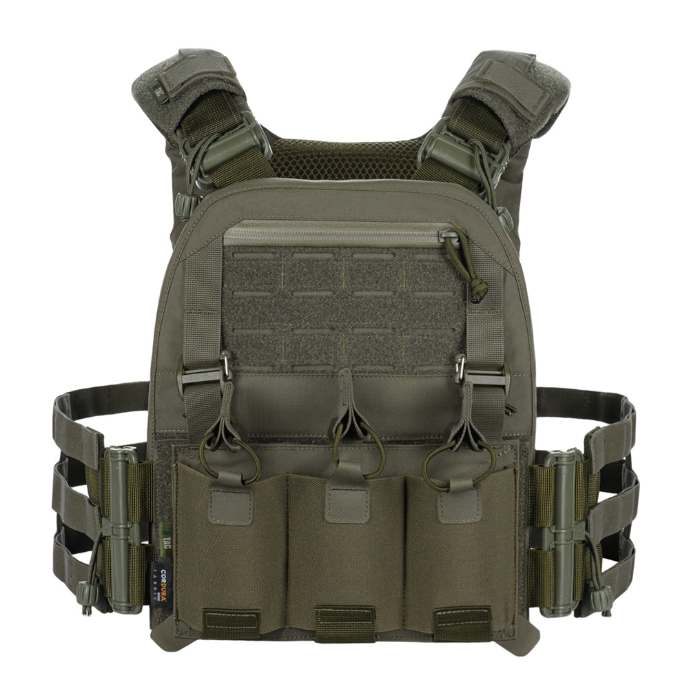 Kamizelka taktyczna typu Plate Carrier M-Tac Cuirass Fast Elite - Ranger Green