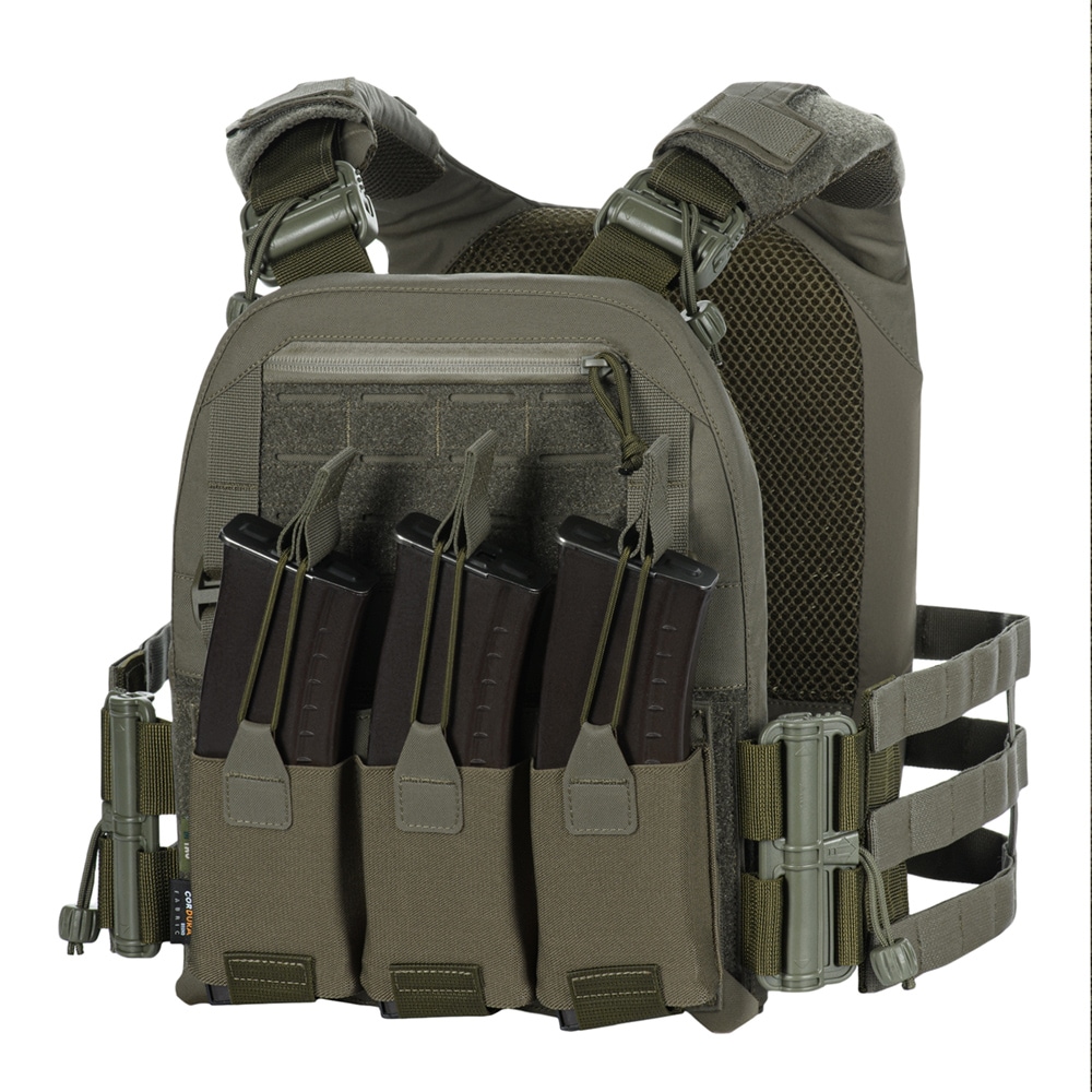 Kamizelka taktyczna typu Plate Carrier M-Tac Cuirass Fast Elite - Ranger Green