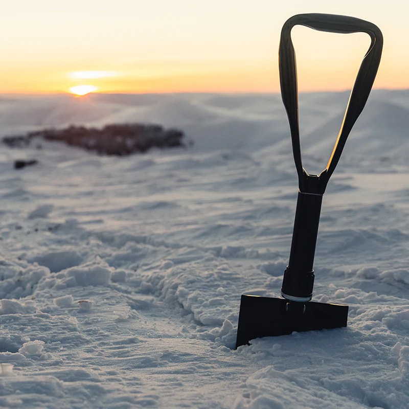 Saperka składana Highlander Outdoor Double Folding Shovel - Black