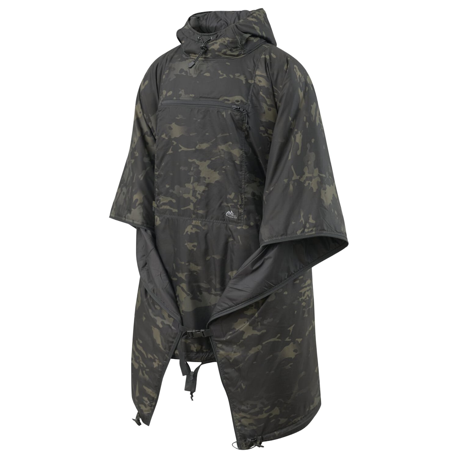 Ponczo Helikon-Tex Swagman Roll Climashield Apex z funkcją śpiwora - MultiCam Black