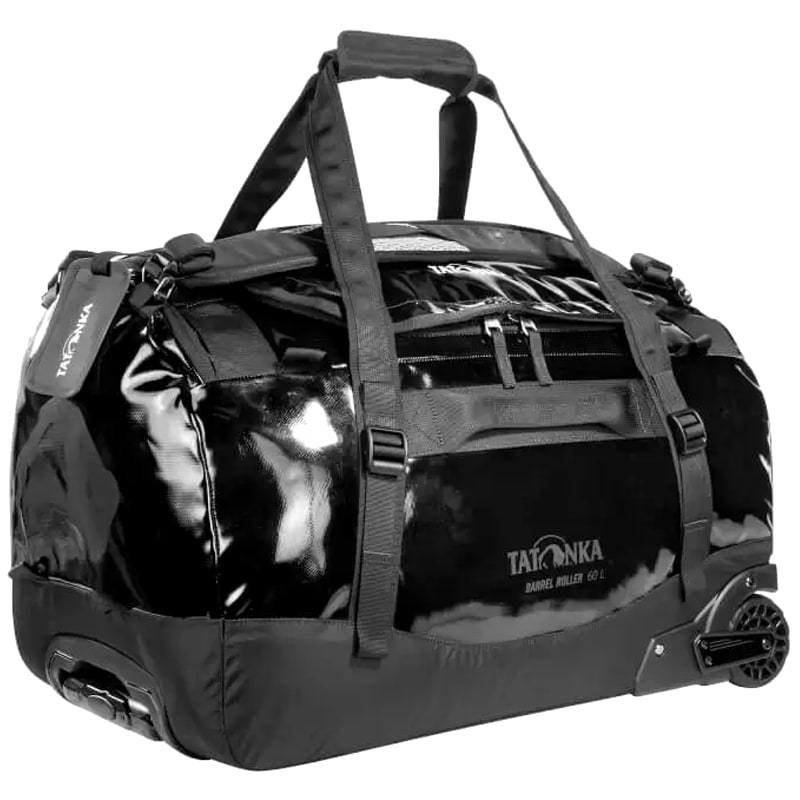 Torba na kółkach Tatonka Barrel Roller Trollery 60 l - Black