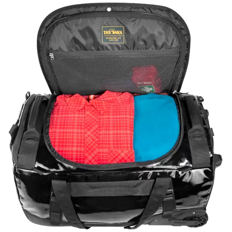 Torba na kółkach Tatonka Barrel Roller Trollery 60 l - Black