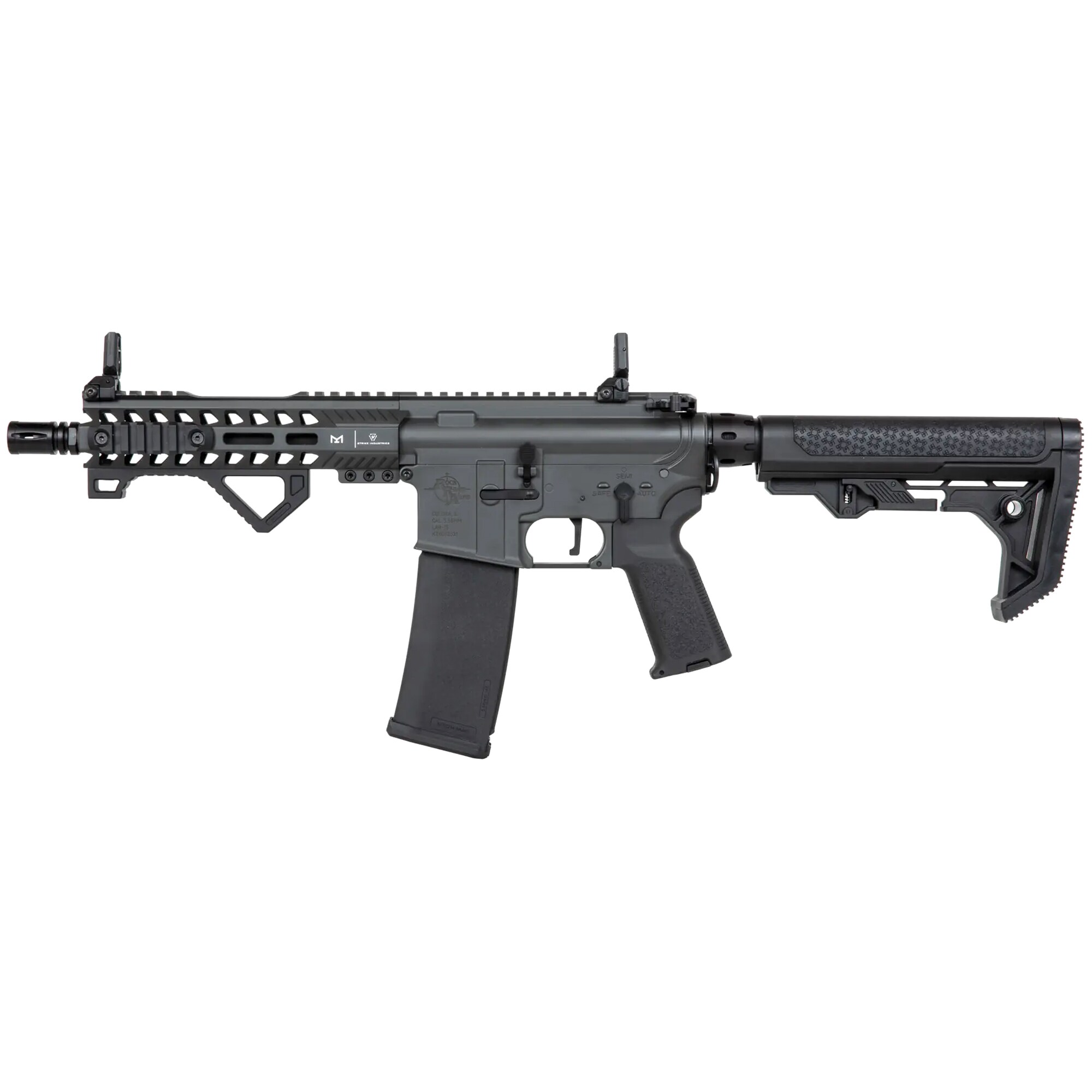Karabinek szturmowy AEG Specna Arms RRA SA-P17 Prime Light Ops Stock Aster II ETU - Grey