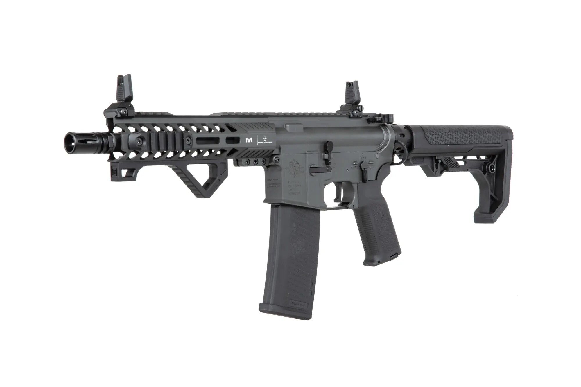 Karabinek szturmowy AEG Specna Arms RRA SA-P17 Prime Light Ops Stock Aster II ETU - Grey