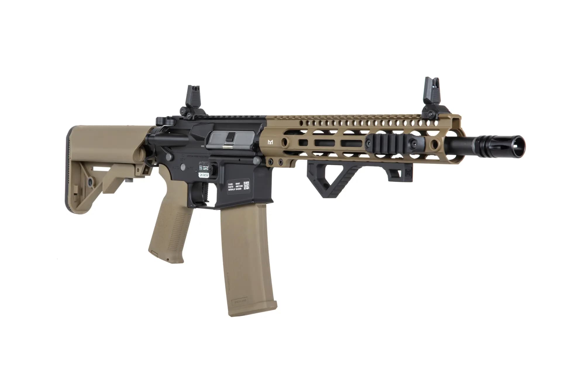 Karabinek szturmowy AEG Specna Arms SA-P20 Prime Aster II ETU - Half-Tan