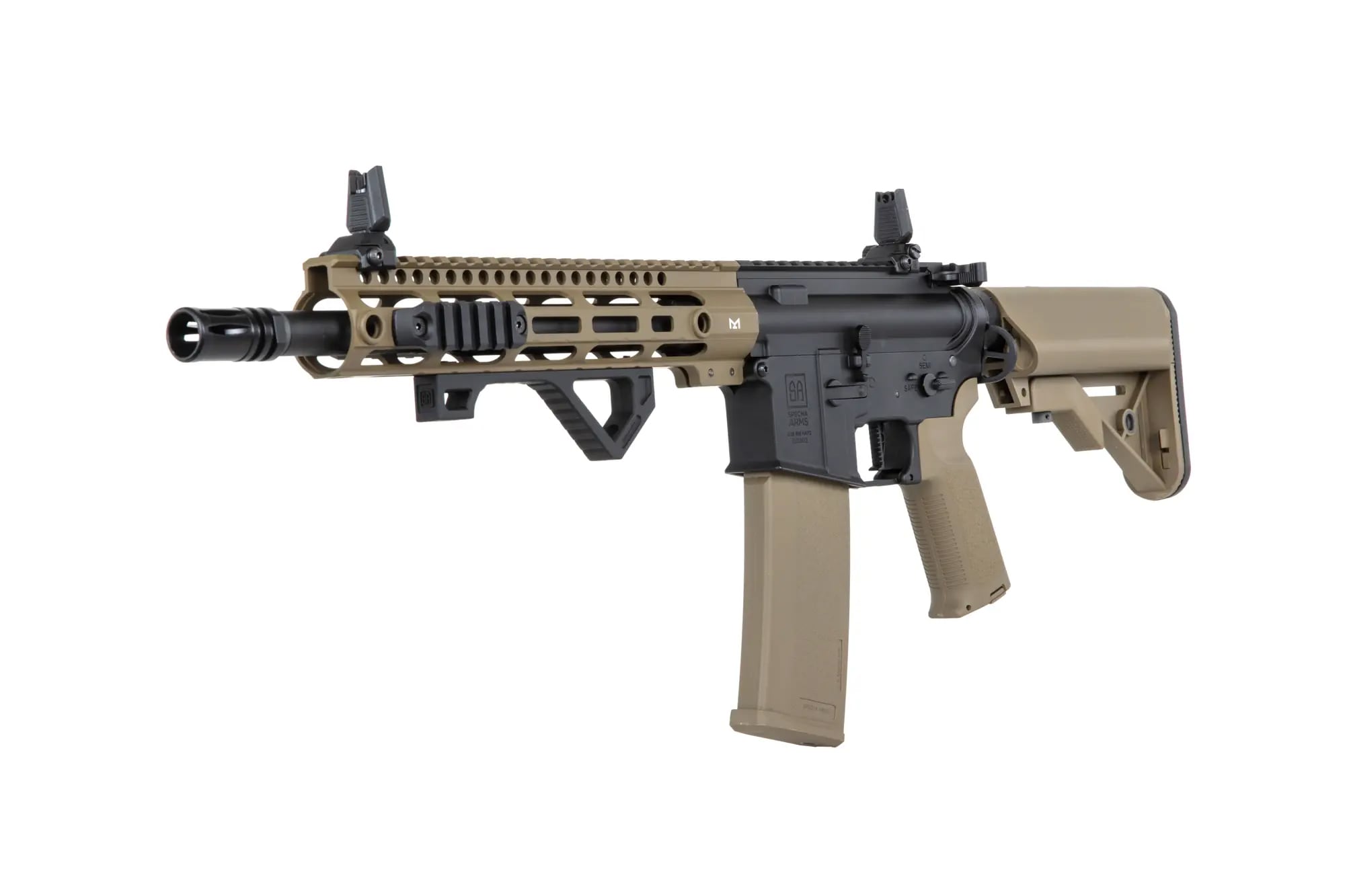 Karabinek szturmowy AEG Specna Arms SA-P20 Prime Aster II ETU - Half-Tan