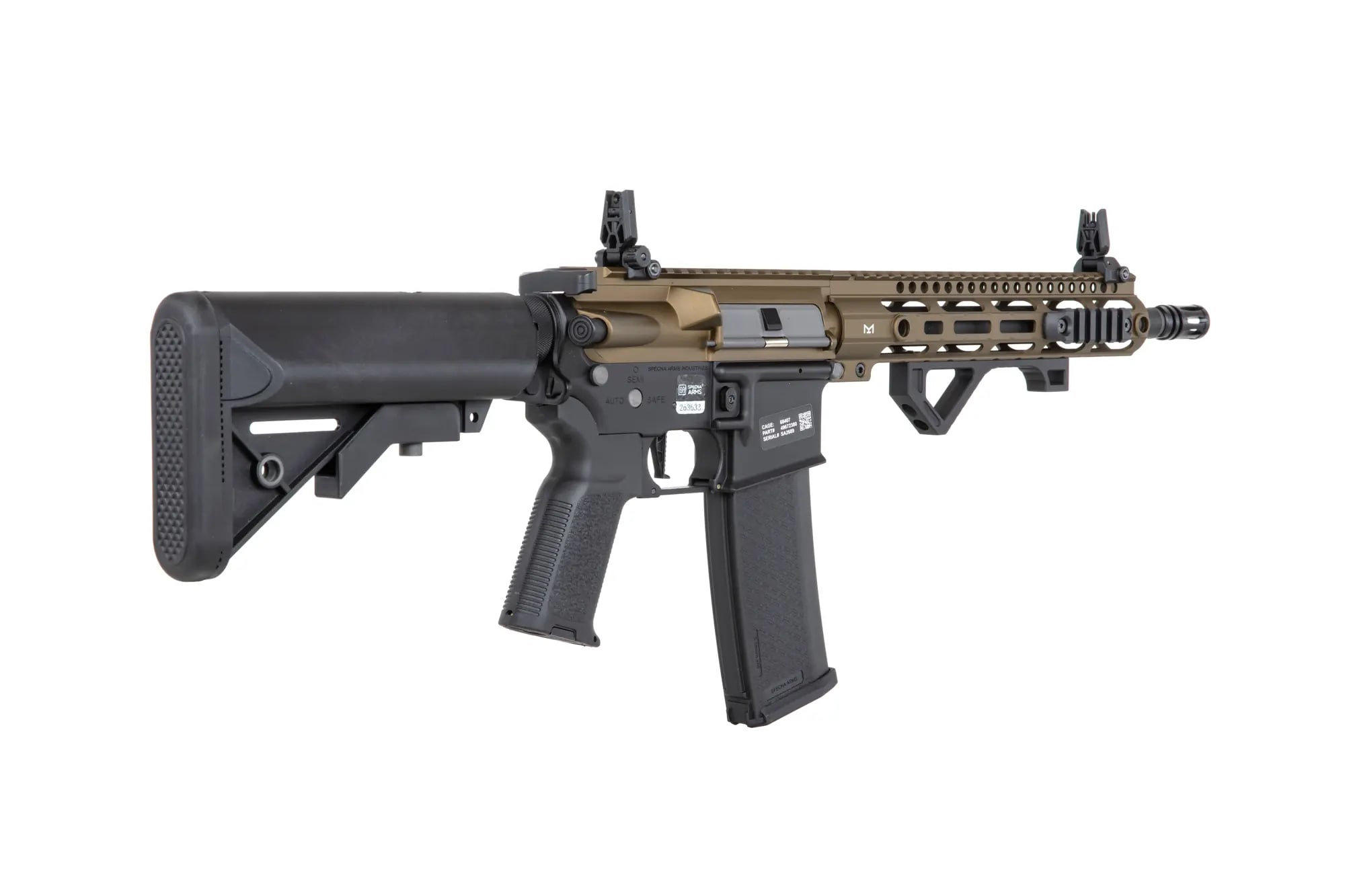 Karabinek szturmowy AEG Specna Arms SA-P20 Prime Aster II ETU - Chaos Bronze