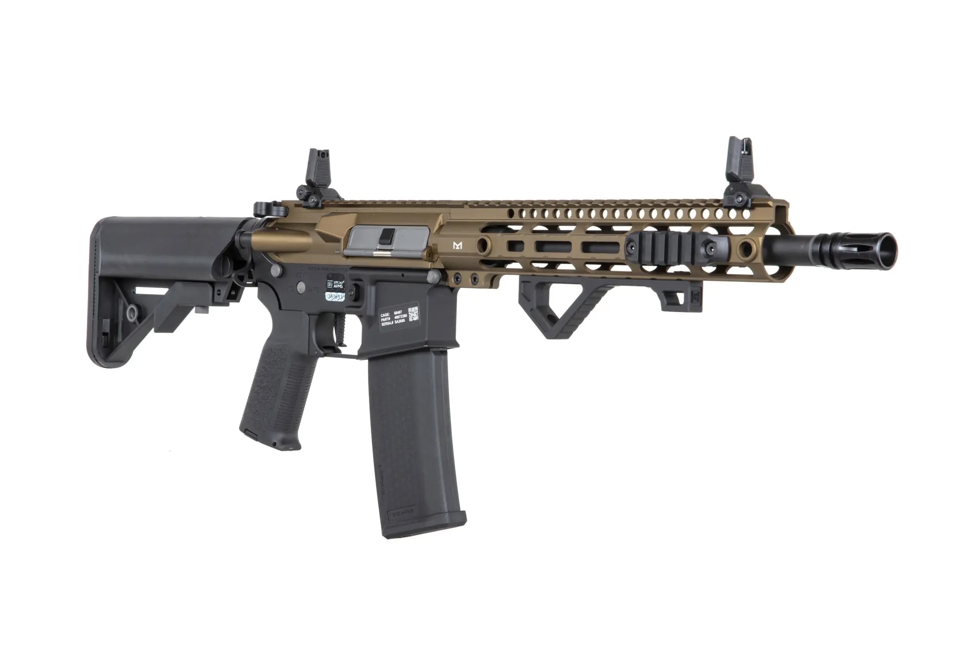 Karabinek szturmowy AEG Specna Arms SA-P20 Prime Aster II ETU - Chaos Bronze