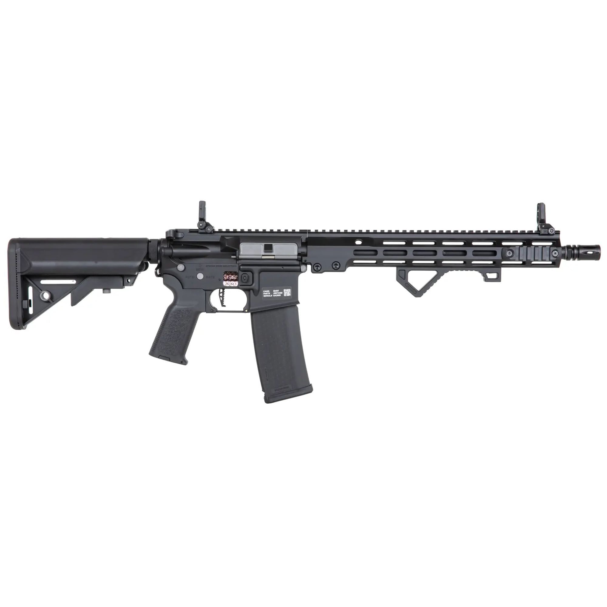 Karabinek szturmowy AEG Specna Arms SA-P22 PRIME Aster II ETU Daniel Defense - Black