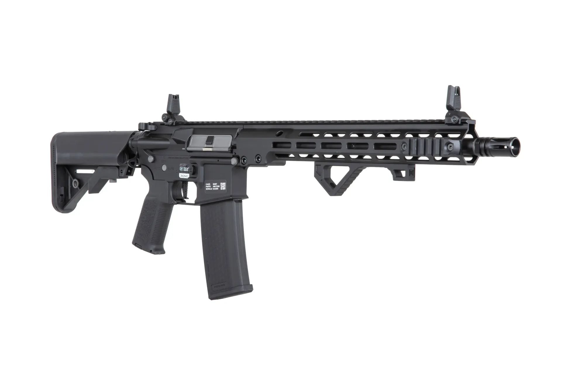 Karabinek szturmowy AEG Specna Arms SA-P22 PRIME Aster II ETU Daniel Defense - Black