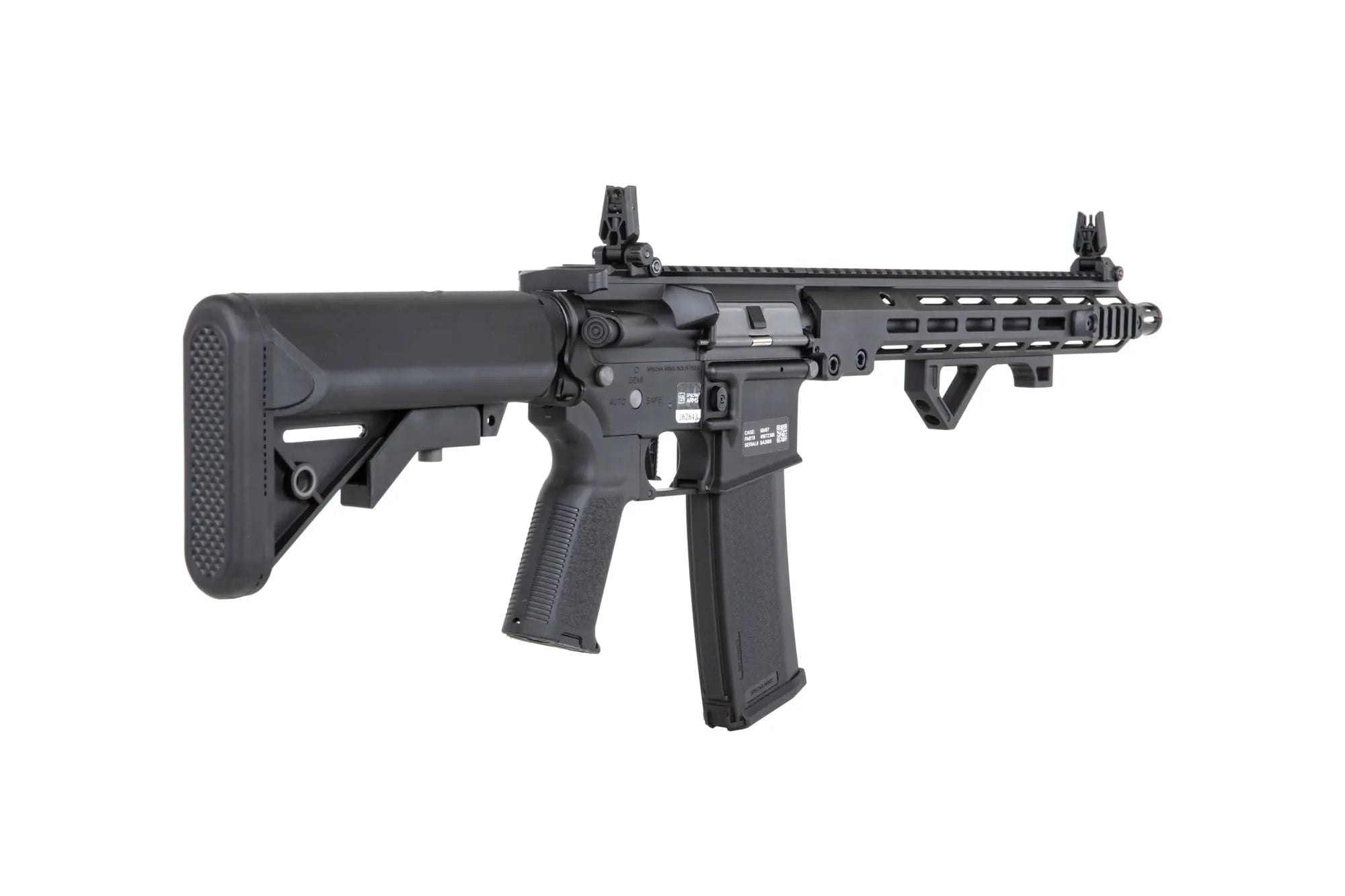 Karabinek szturmowy AEG Specna Arms SA-P22 PRIME Aster II ETU Daniel Defense - Black