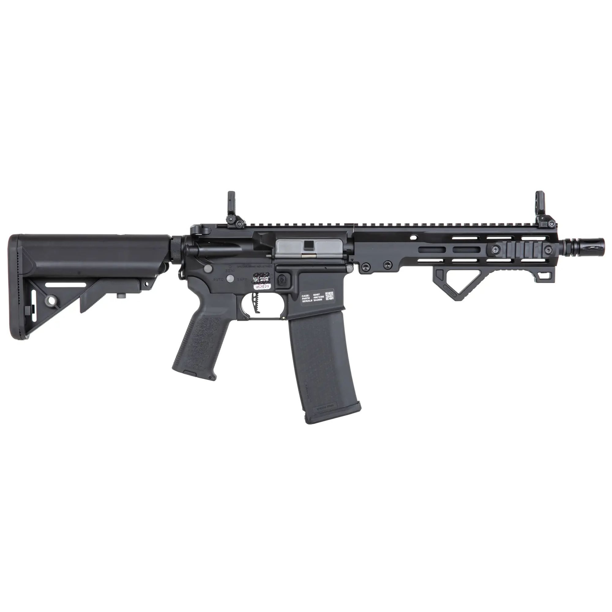 Karabinek szturmowy AEG Specna Arms SA-P23 PRIME Aster II ETU Daniel Defense - Black