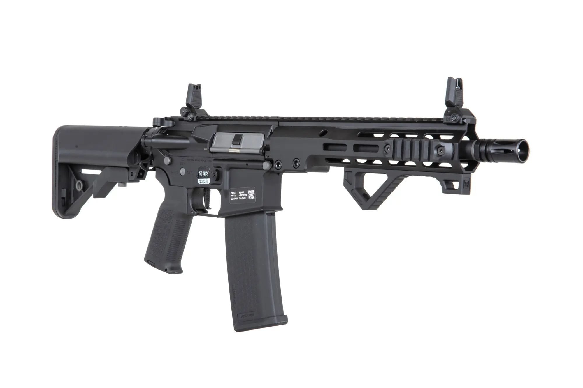 Karabinek szturmowy AEG Specna Arms SA-P23 PRIME Aster II ETU Daniel Defense - Black