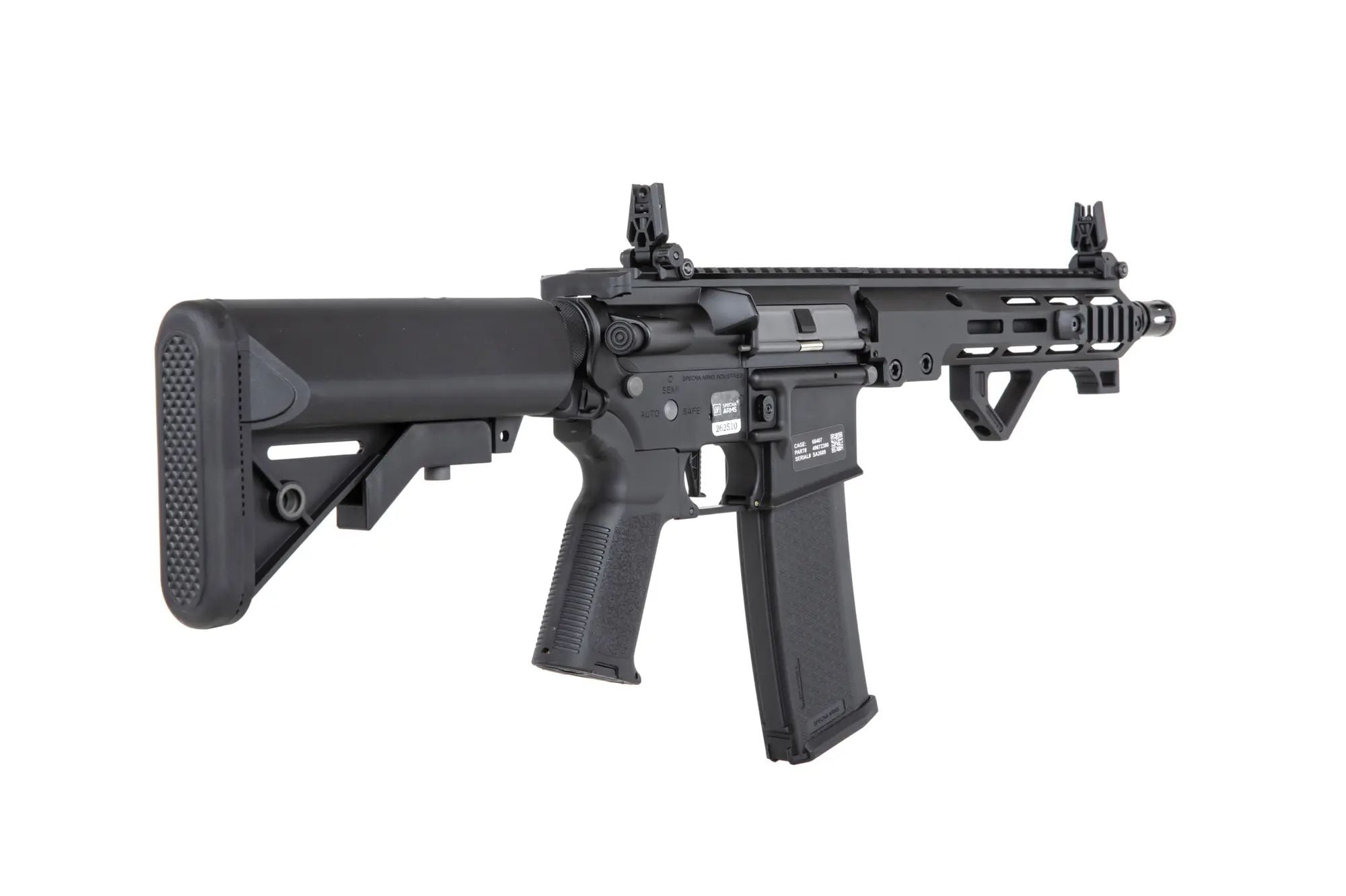 Karabinek szturmowy AEG Specna Arms SA-P23 PRIME Aster II ETU Daniel Defense - Black