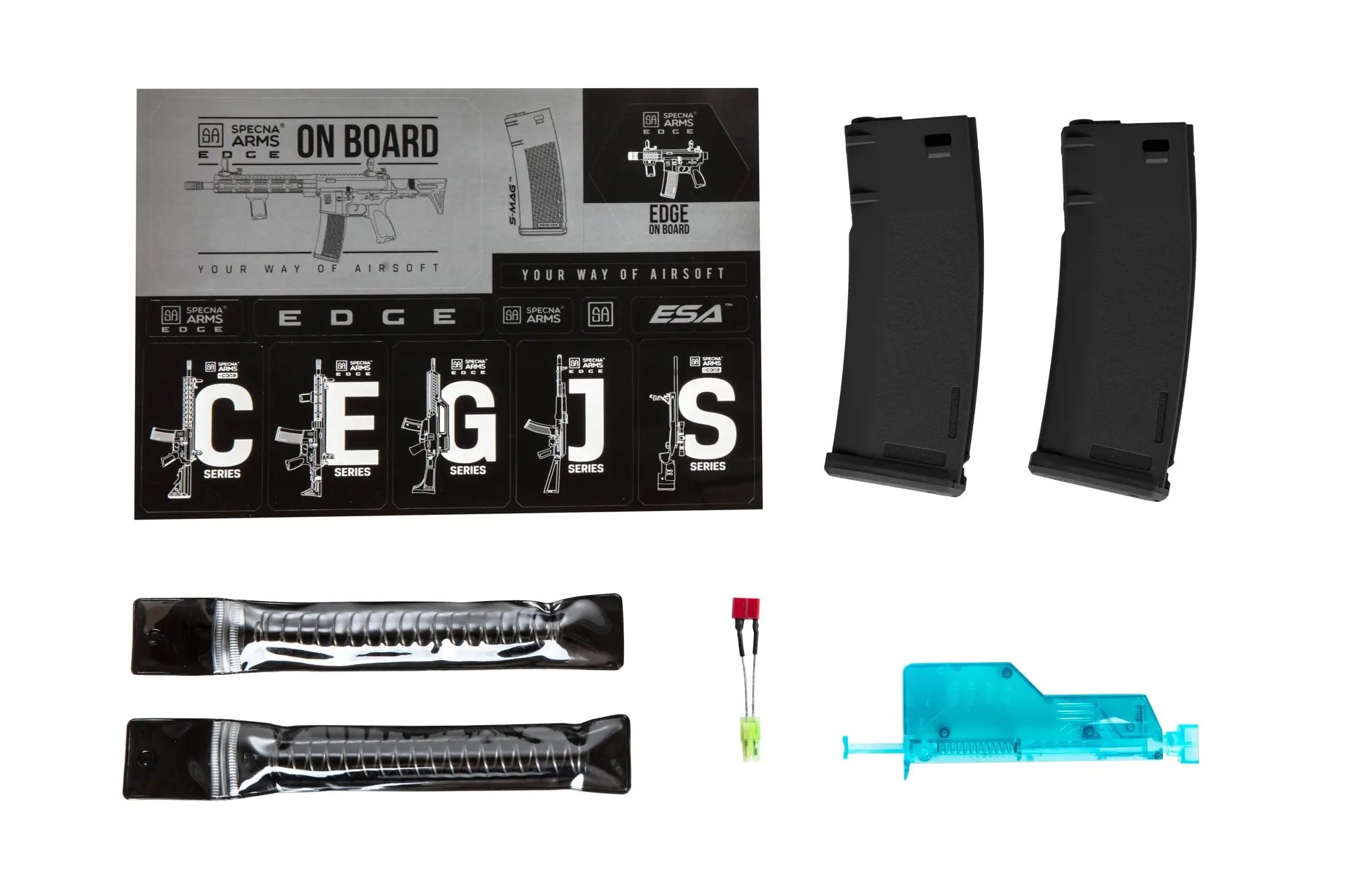 Karabinek szturmowy AEG Specna Arms SA-P23 PRIME Aster II ETU Daniel Defense - Black